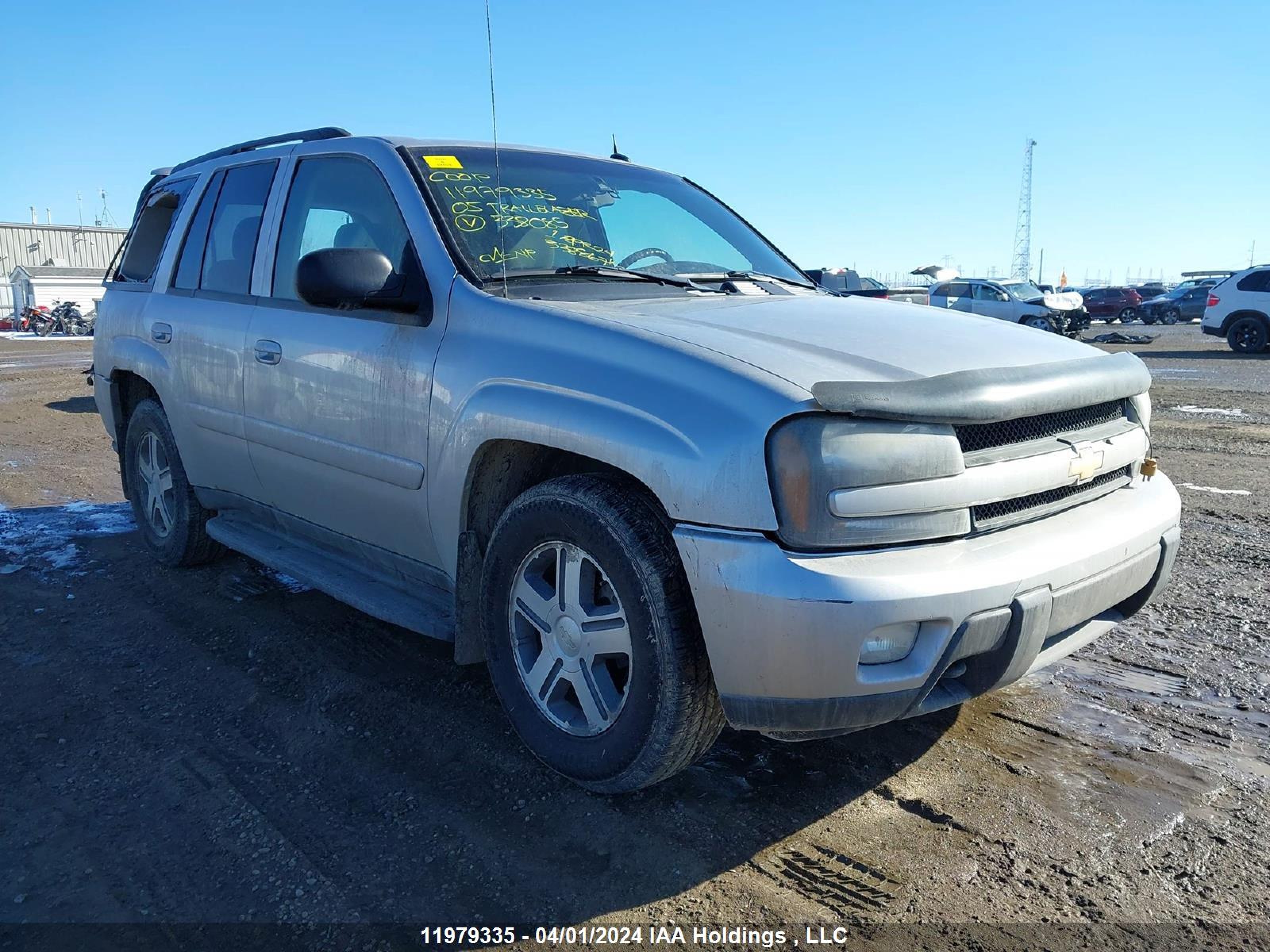 CHEVROLET TRAILBLAZER 2005 1gndt13s352338085