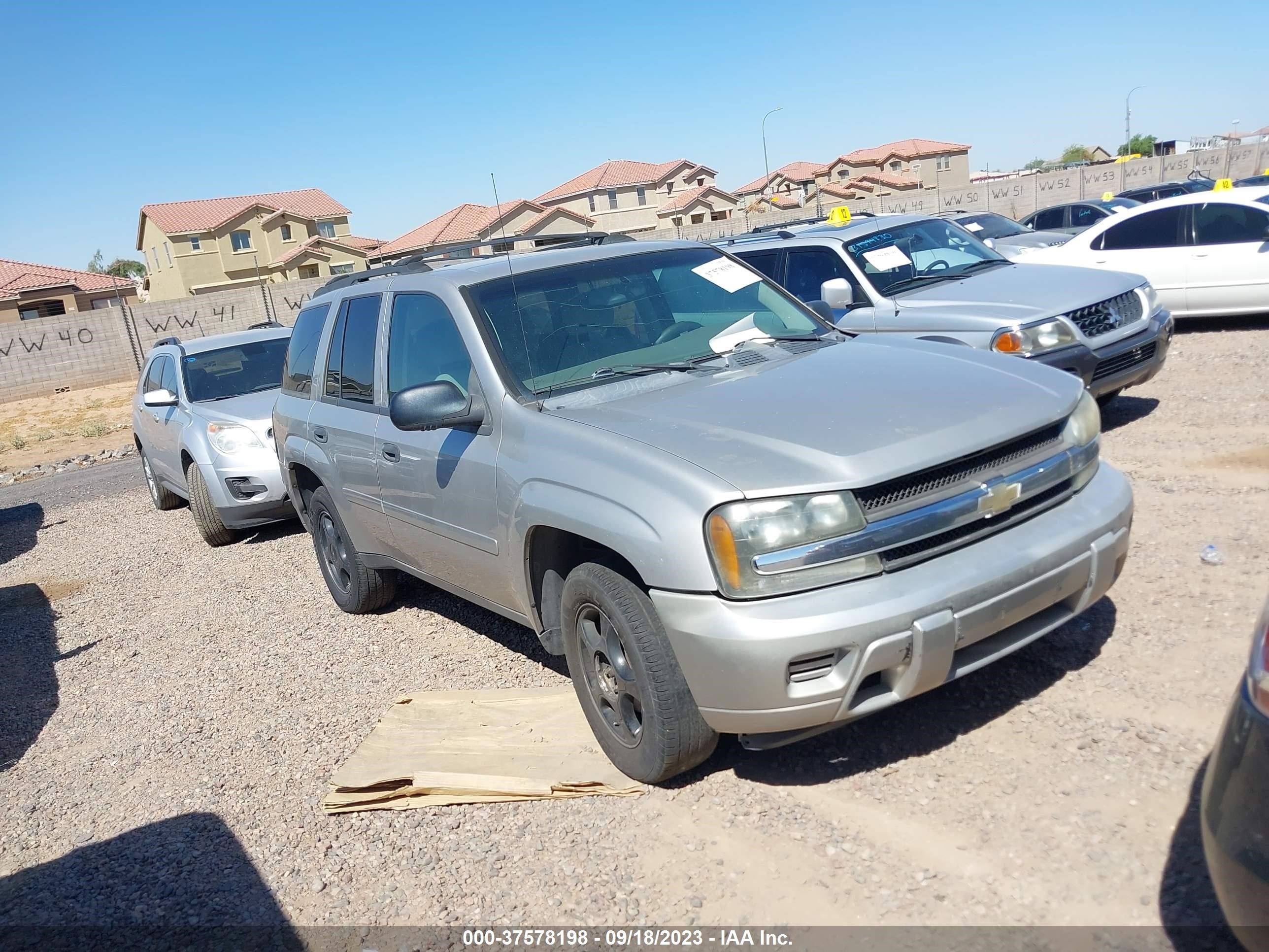 CHEVROLET TRAILBLAZER 2007 1gndt13s372212649