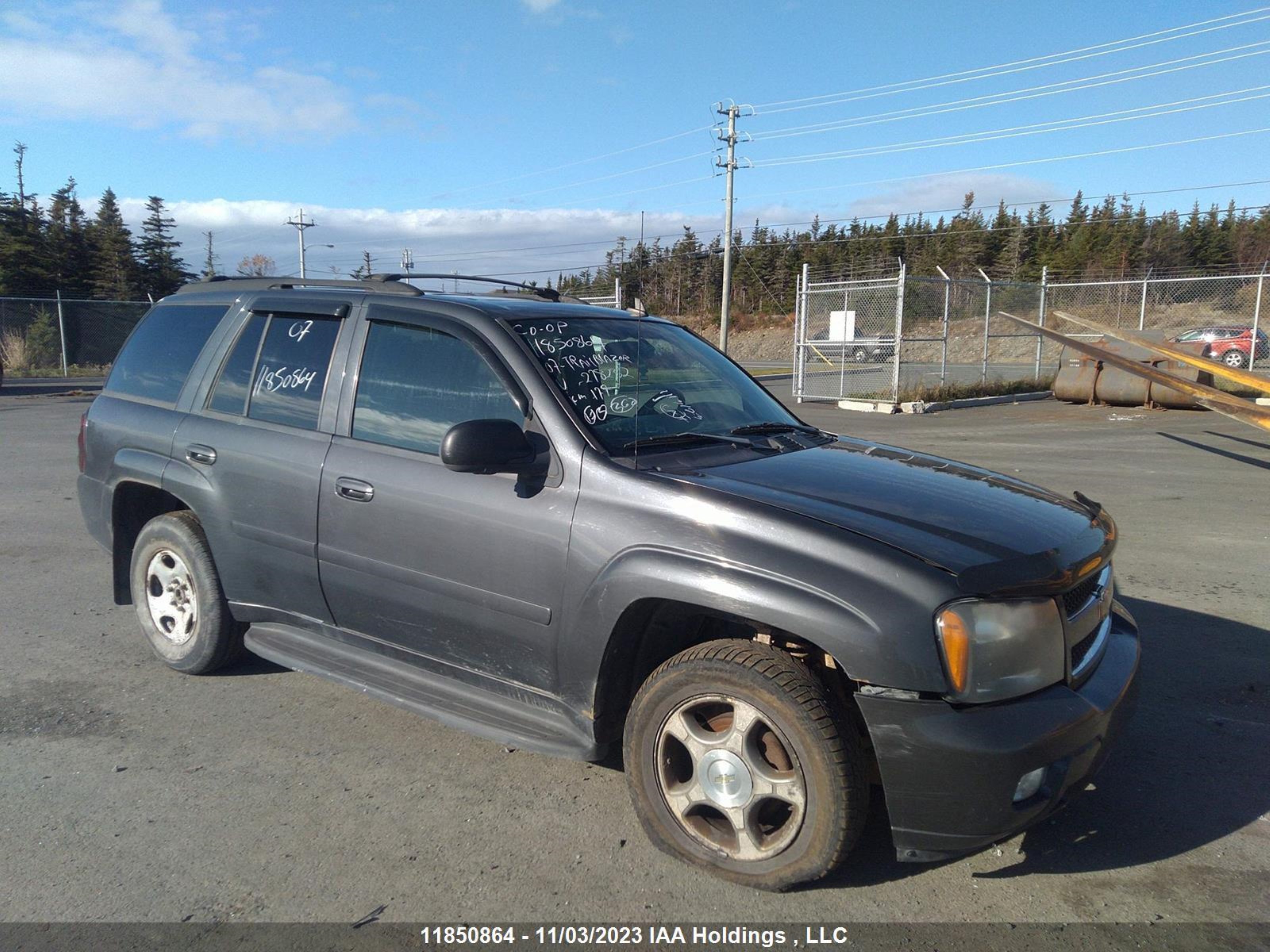 CHEVROLET TRAILBLAZER 2007 1gndt13s372278232