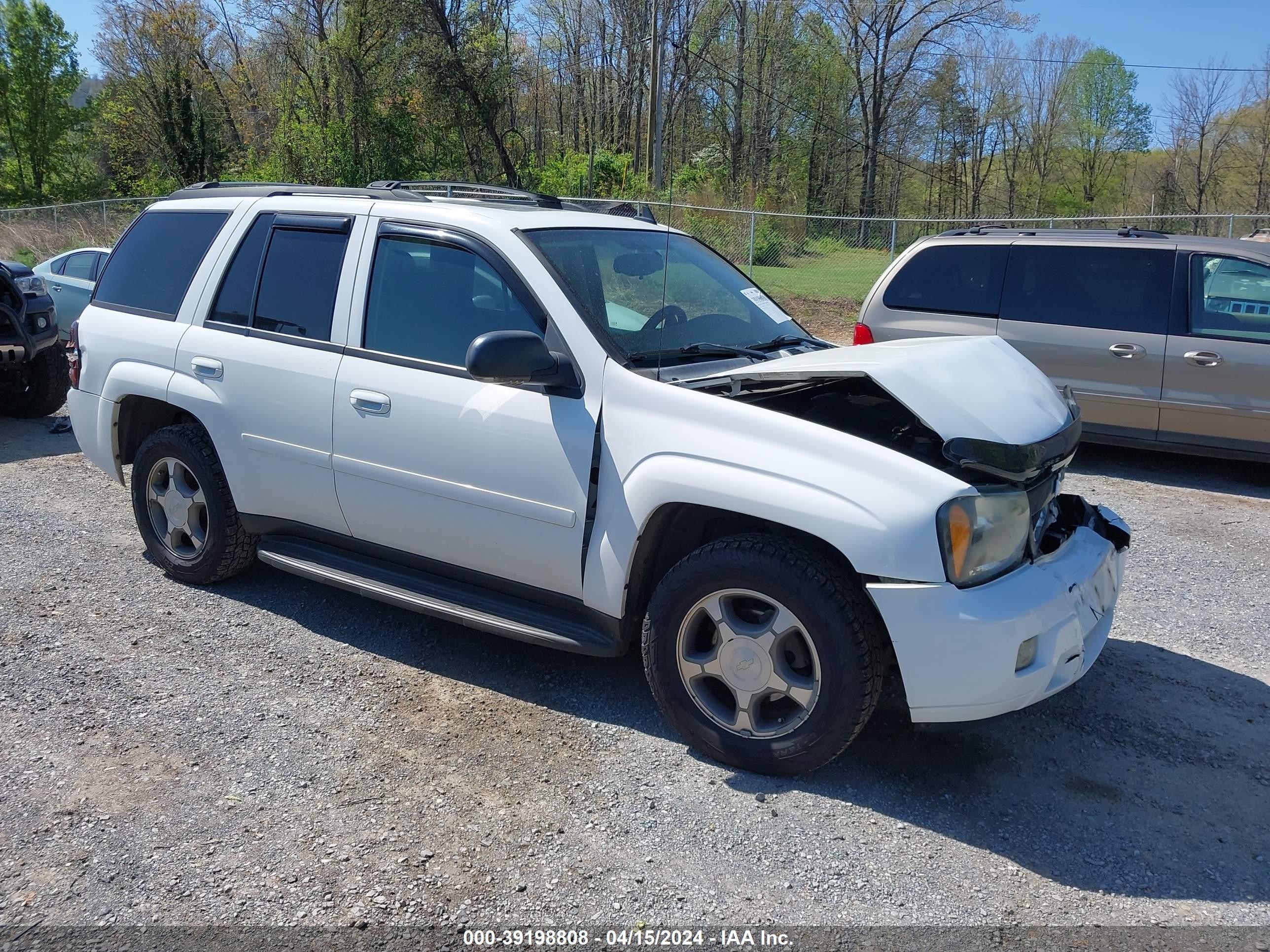 CHEVROLET TRAILBLAZER 2008 1gndt13s382225208