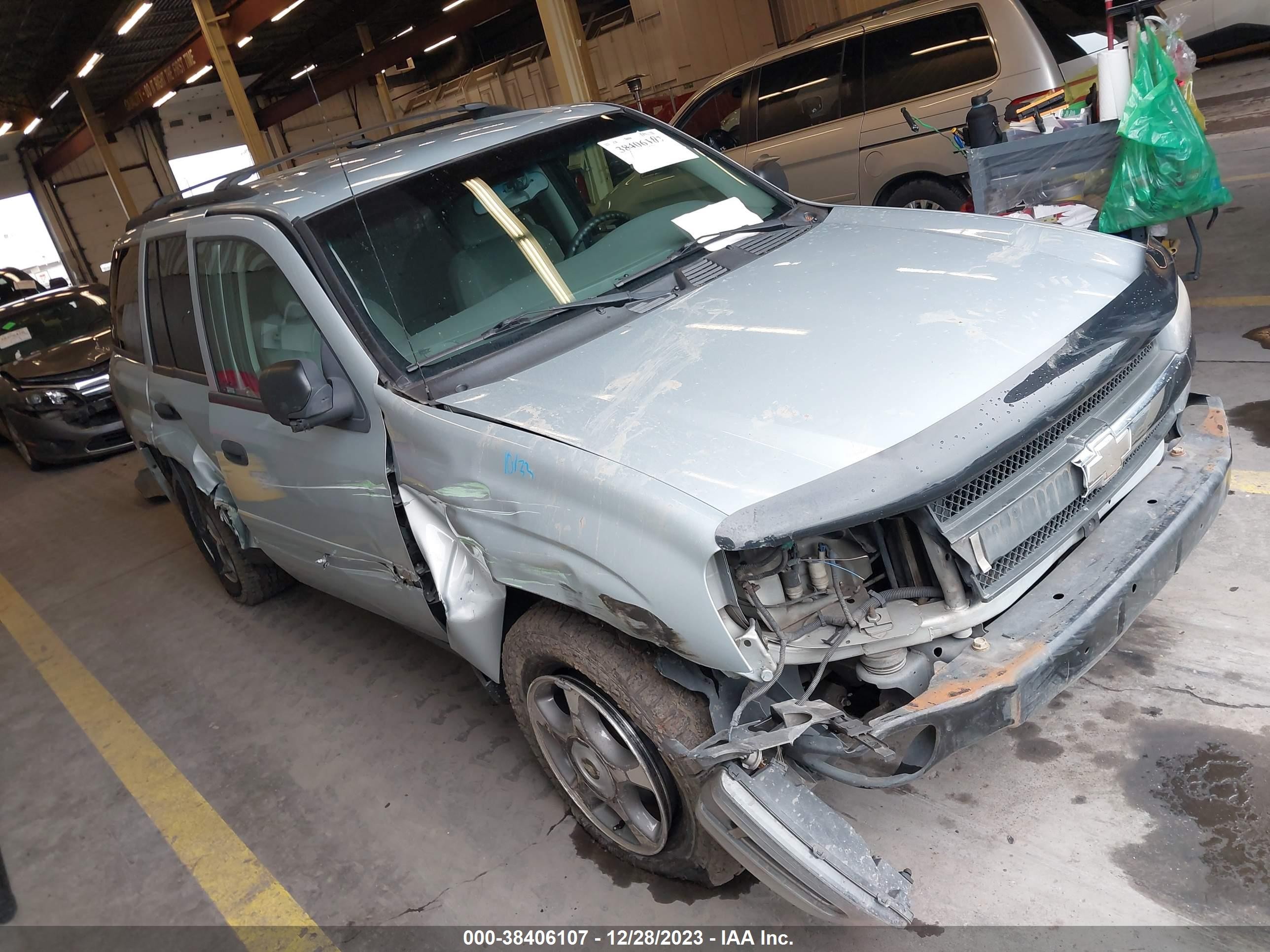 CHEVROLET TRAILBLAZER 2008 1gndt13s382259911