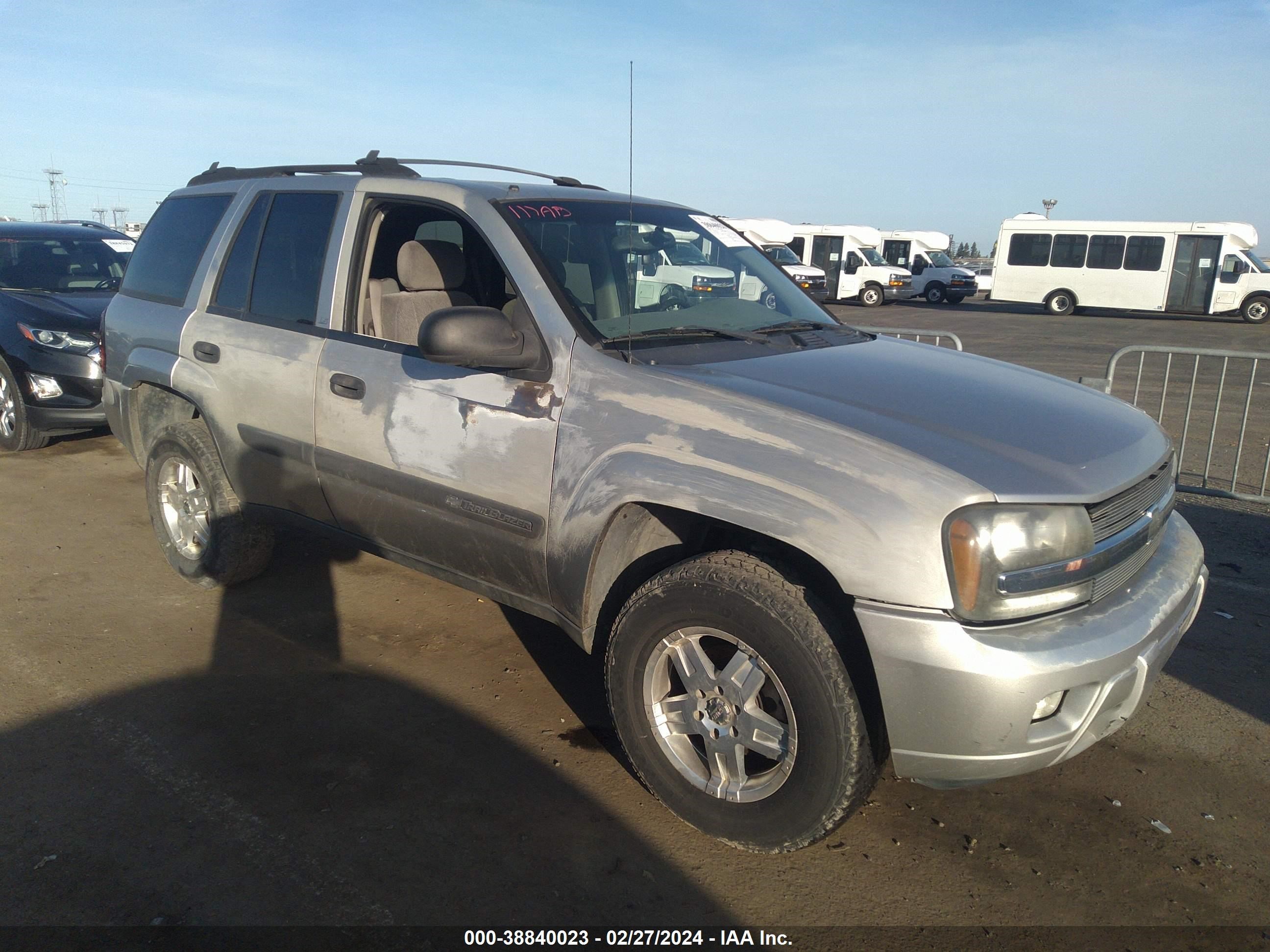 CHEVROLET TRAILBLAZER 2004 1gndt13s442304140