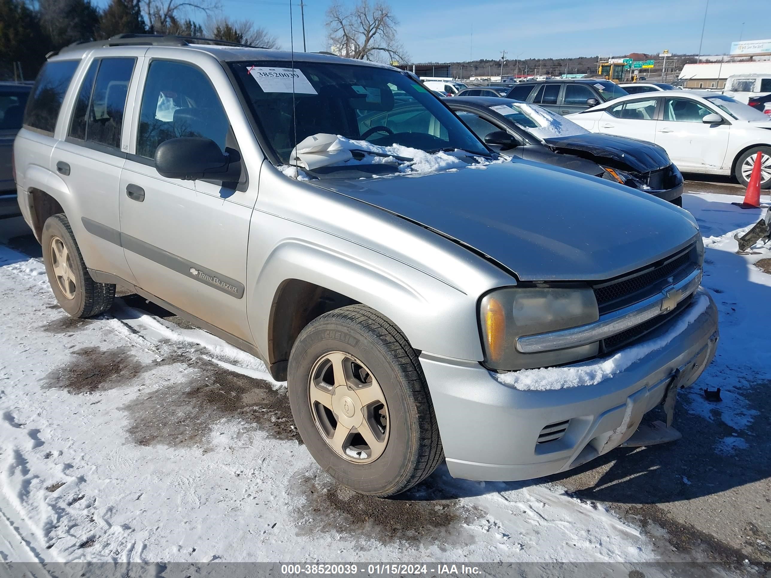 CHEVROLET TRAILBLAZER 2004 1gndt13s442392459