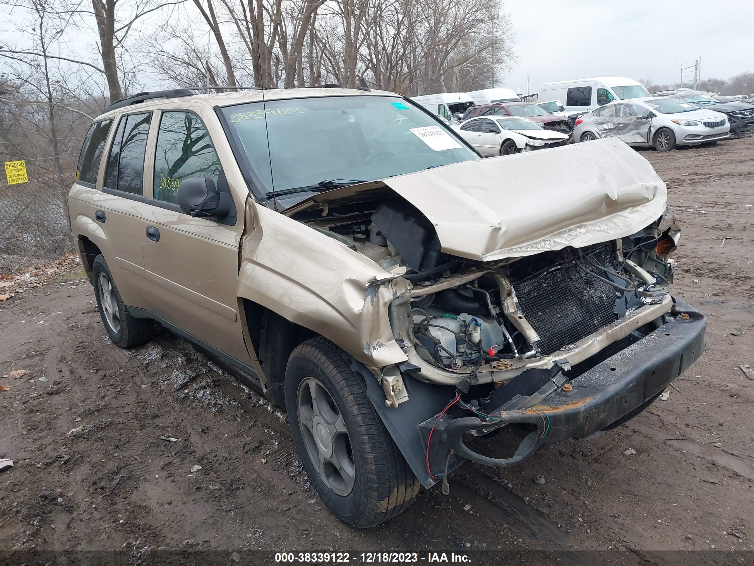 CHEVROLET TRAILBLAZER 2007 1gndt13s472242792