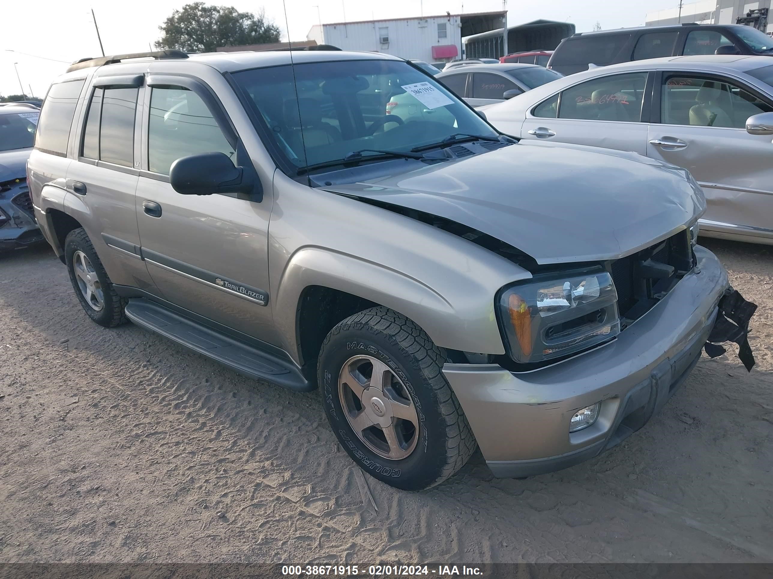 CHEVROLET TRAILBLAZER 2002 1gndt13s522301664