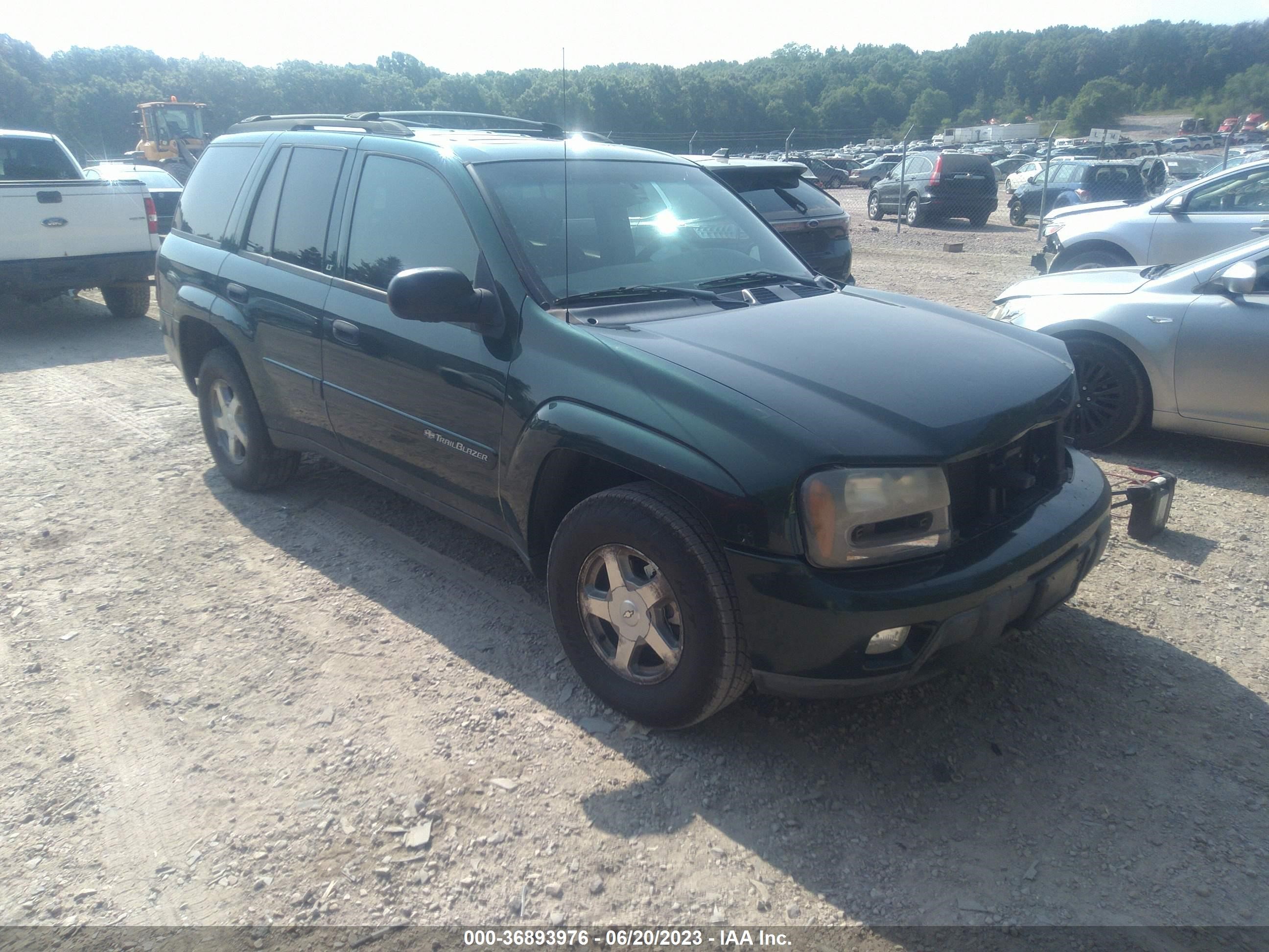 CHEVROLET TRAILBLAZER 2003 1gndt13s532406142