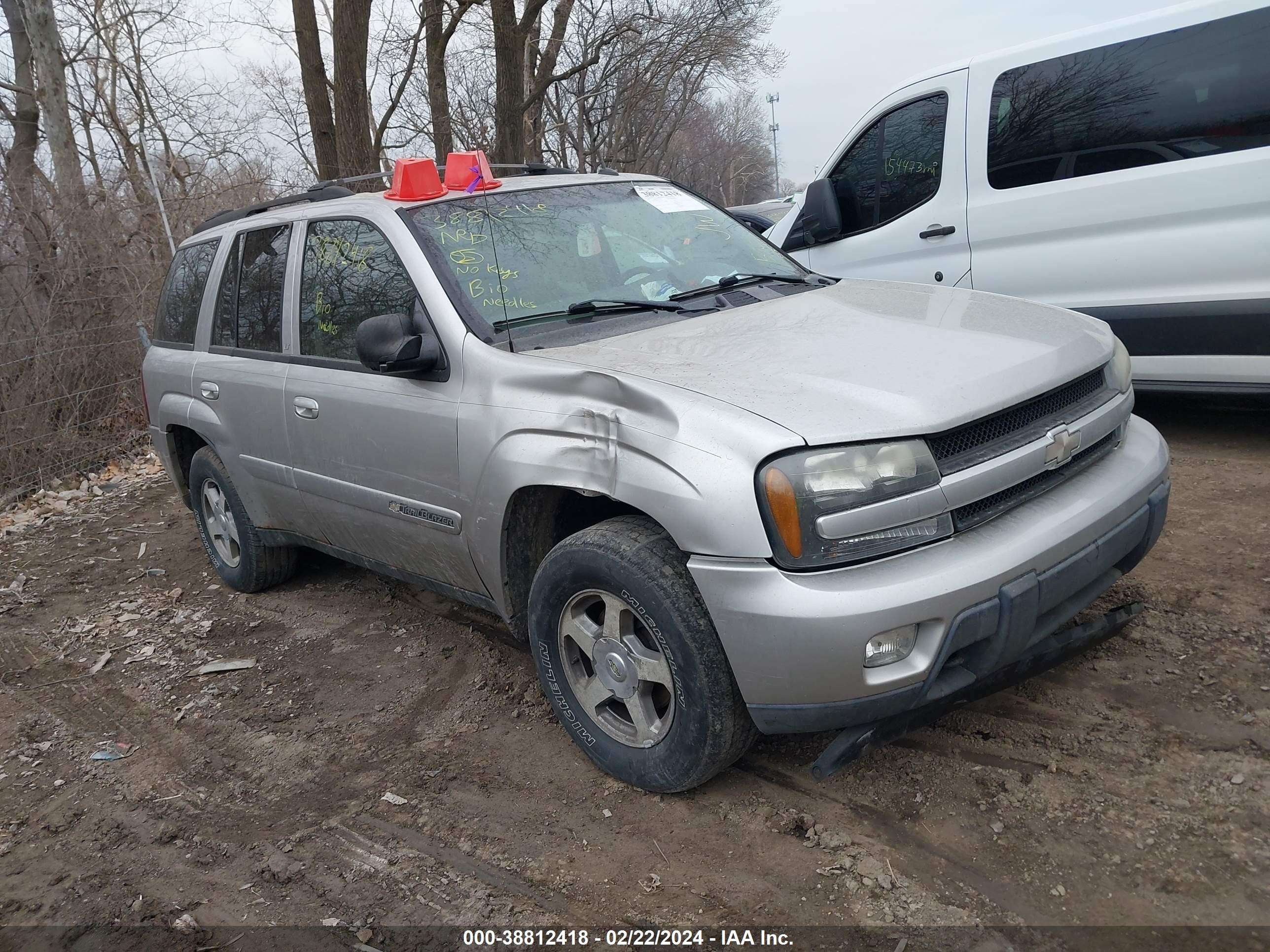 CHEVROLET TRAILBLAZER 2004 1gndt13s542176247