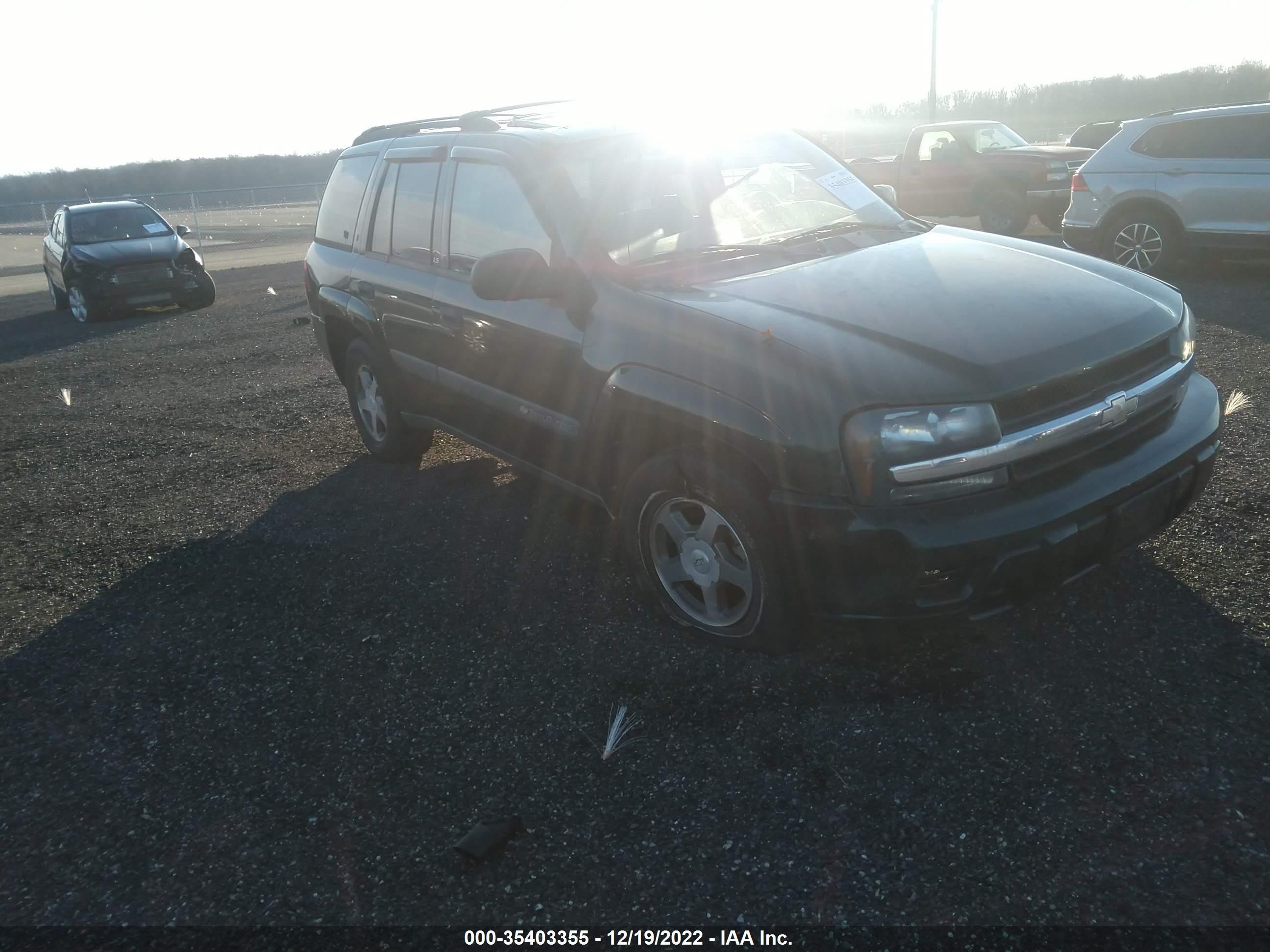 CHEVROLET TRAILBLAZER 2004 1gndt13s542278888