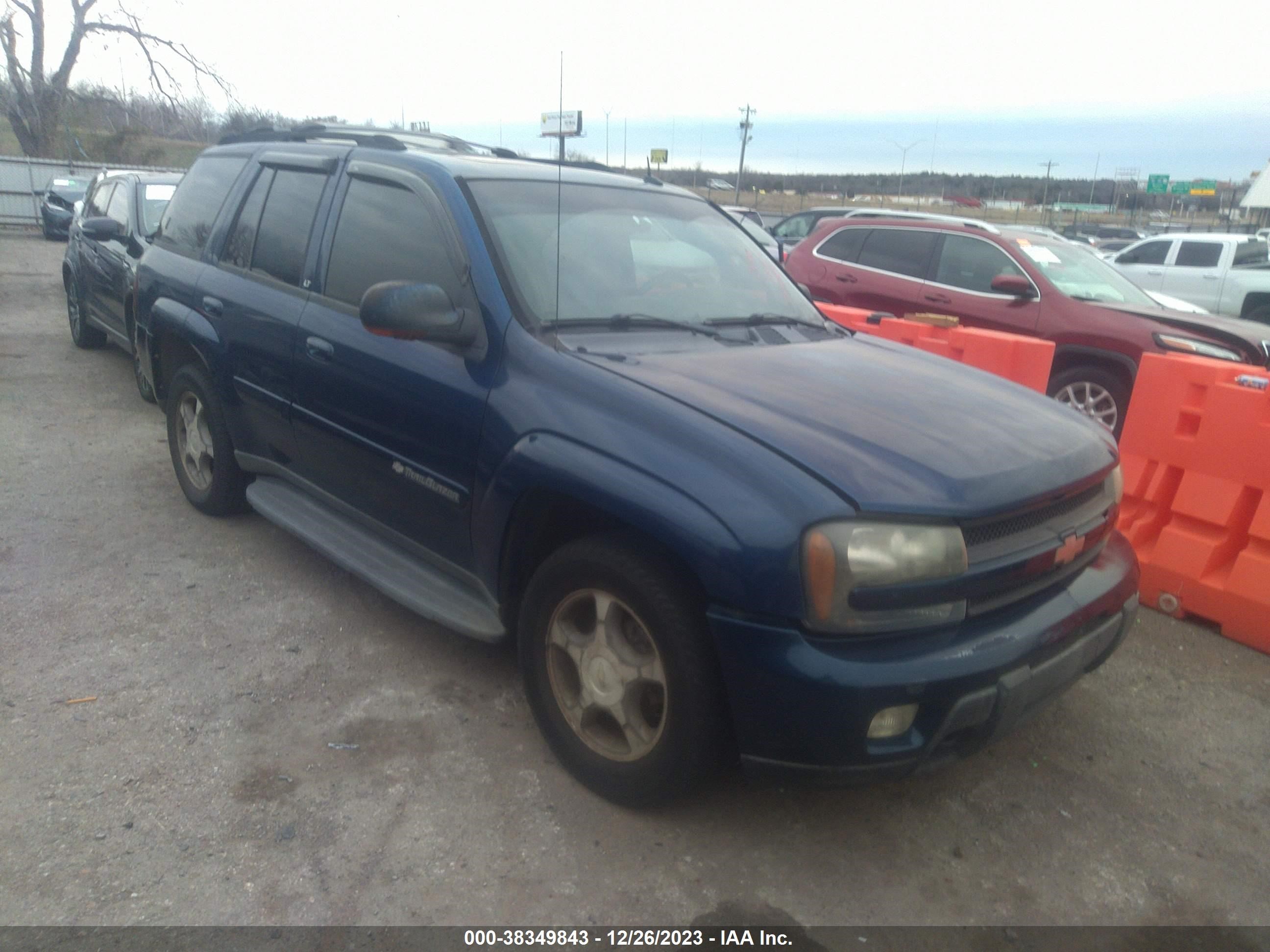 CHEVROLET TRAILBLAZER 2004 1gndt13s542288949