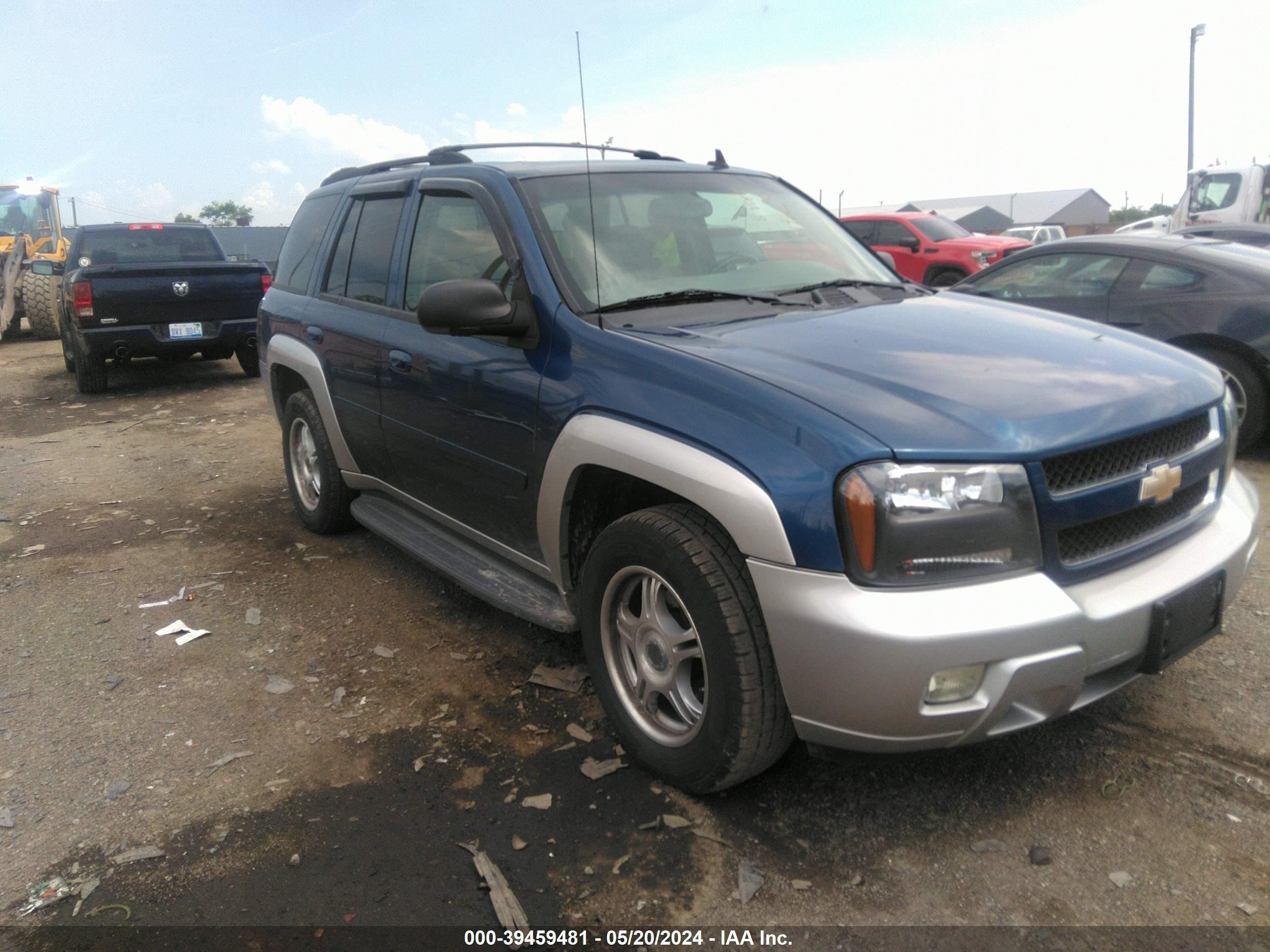 CHEVROLET TRAILBLAZER 2006 1gndt13s562314629