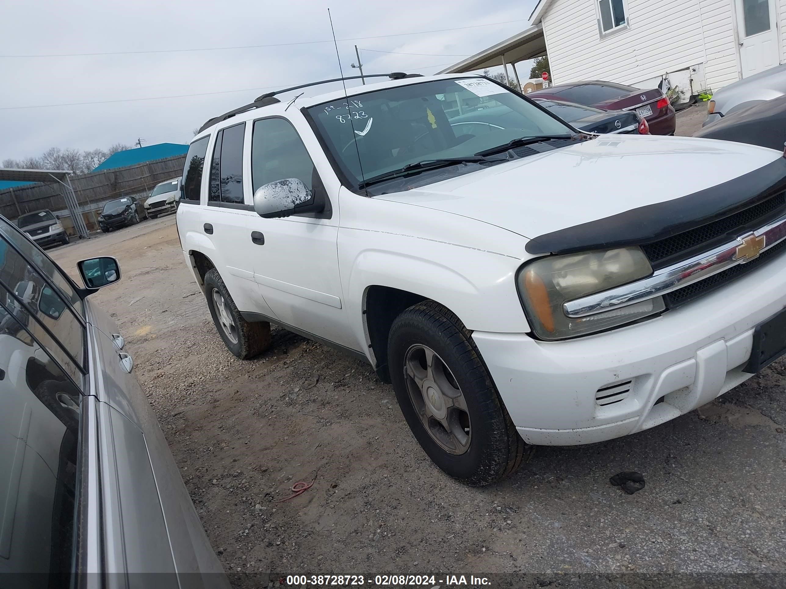 CHEVROLET TRAILBLAZER 2007 1gndt13s572114688