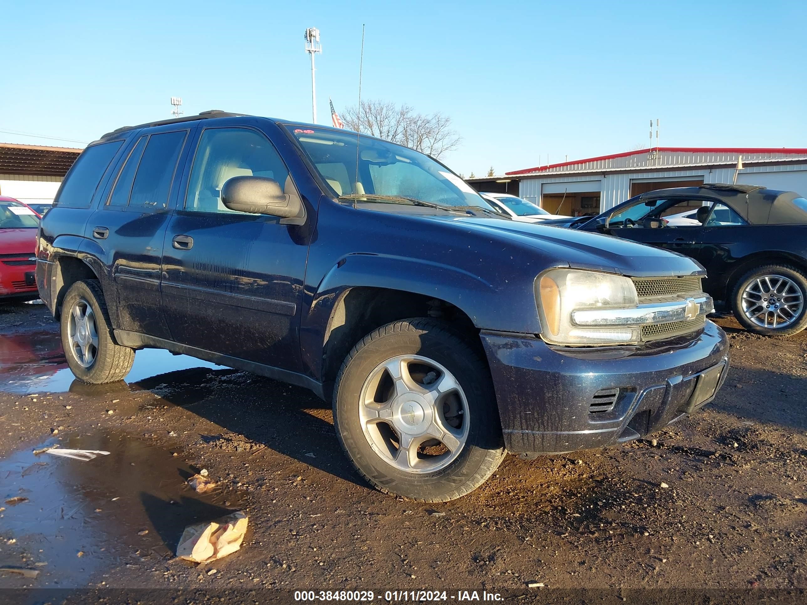 CHEVROLET TRAILBLAZER 2008 1gndt13s582258002