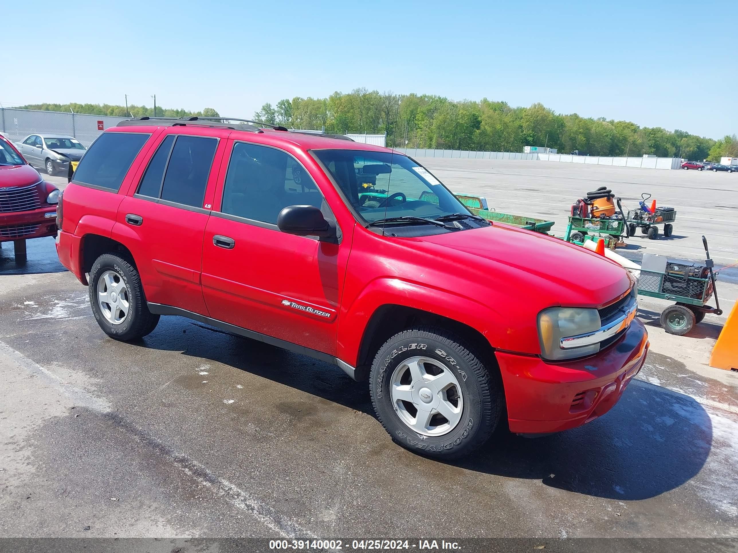 CHEVROLET TRAILBLAZER 2002 1gndt13s622474108