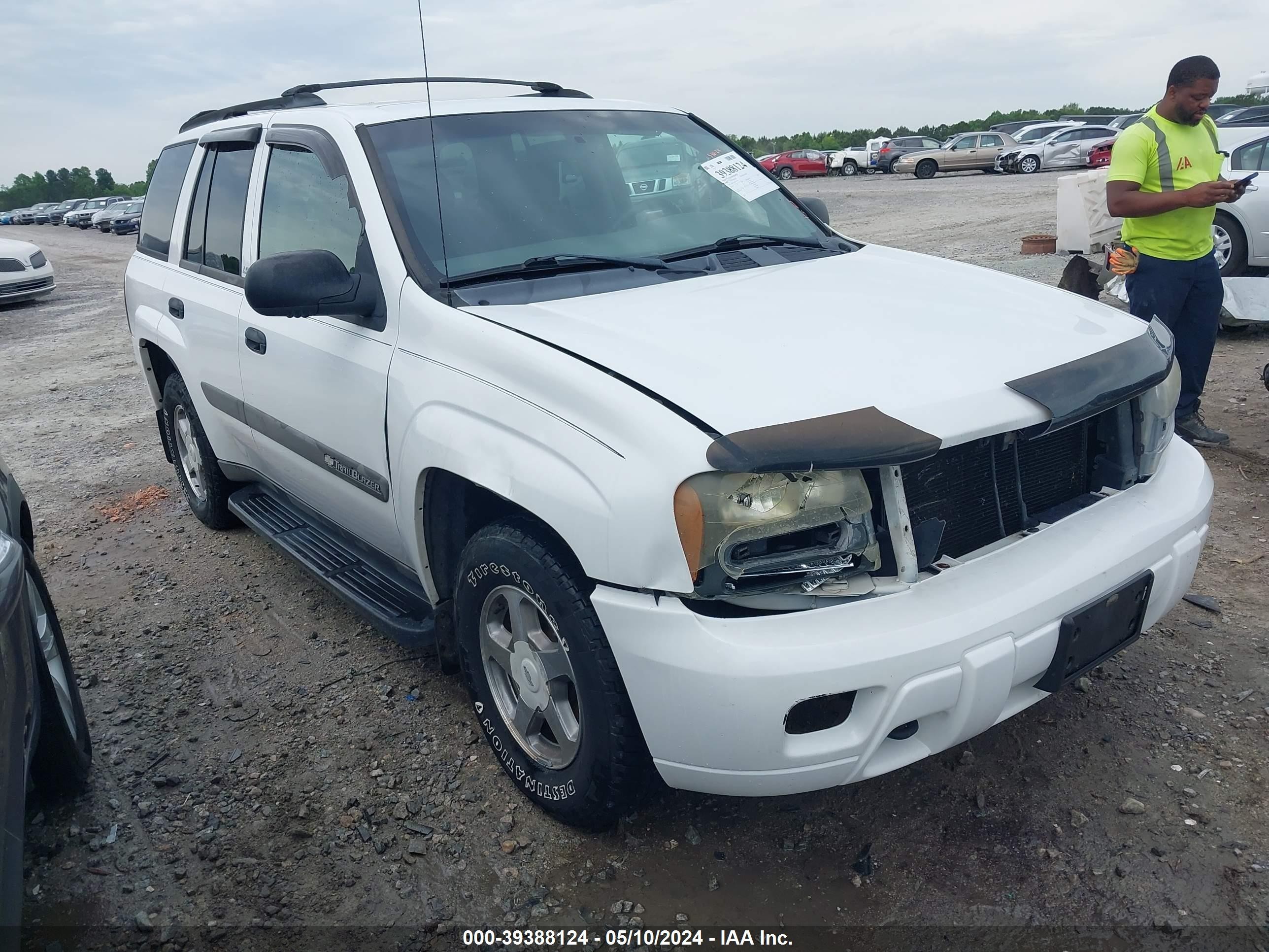 CHEVROLET TRAILBLAZER 2004 1gndt13s642117868