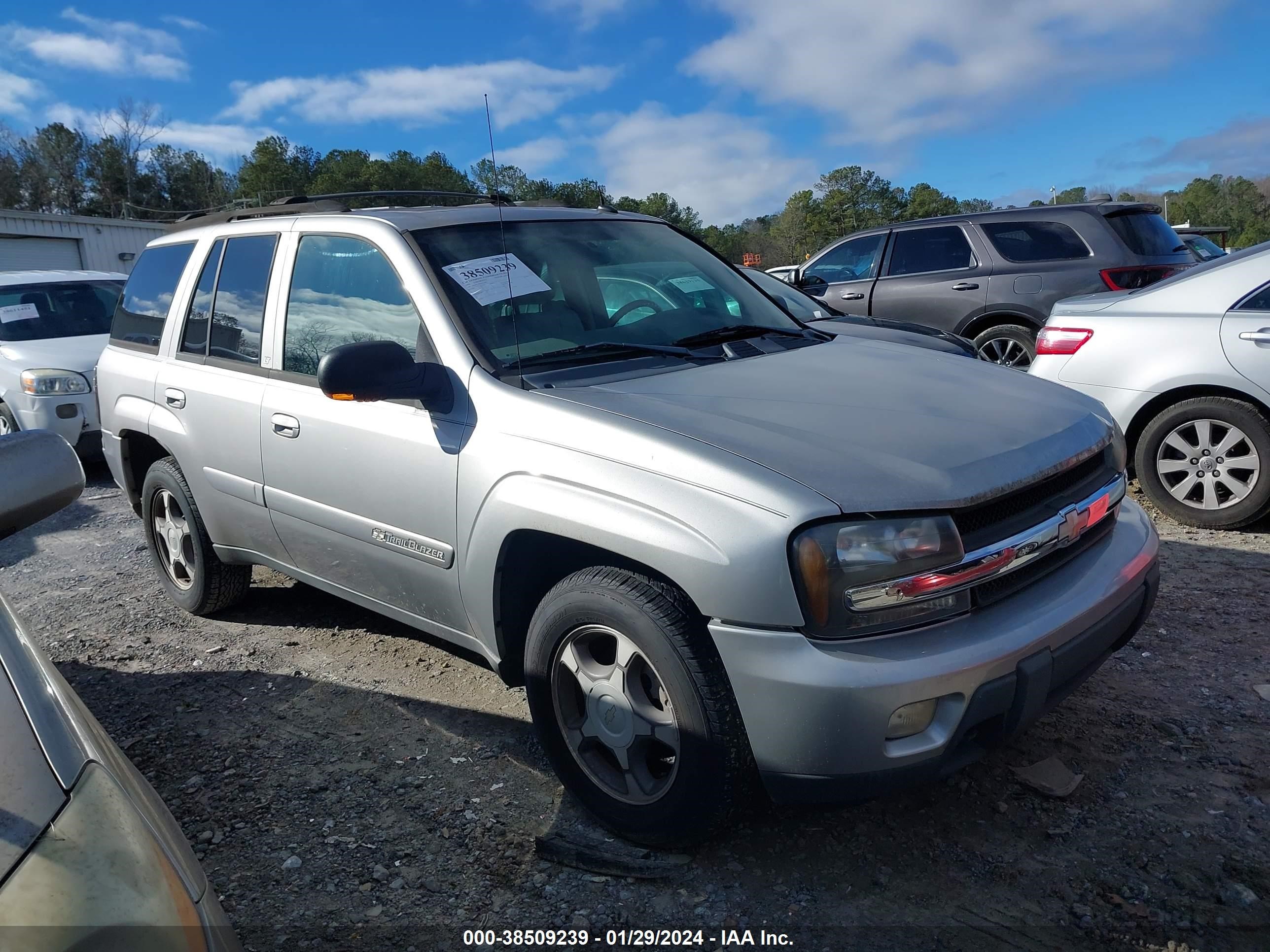 CHEVROLET TRAILBLAZER 2004 1gndt13s642331629