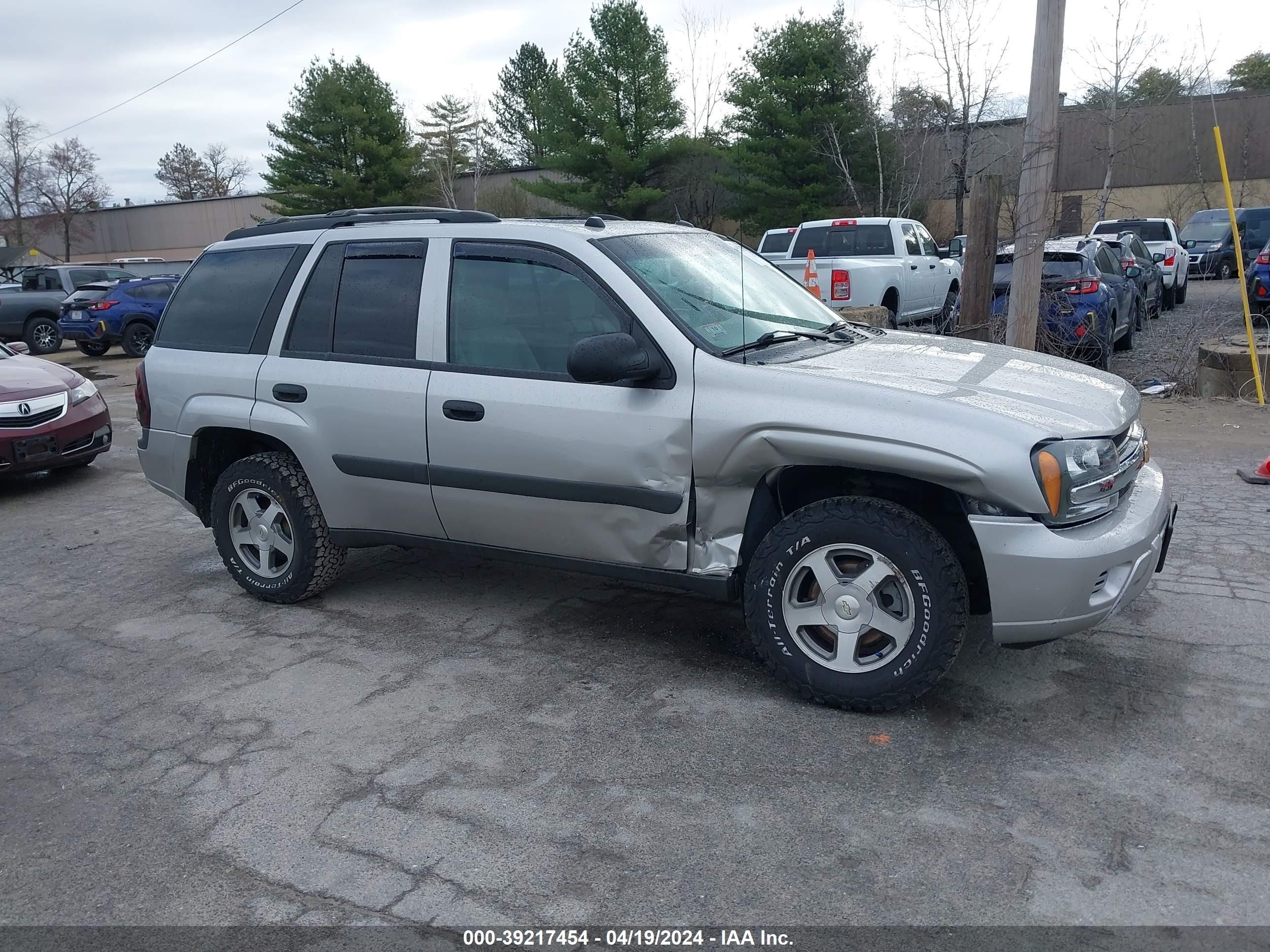 CHEVROLET TRAILBLAZER 2005 1gndt13s652319692