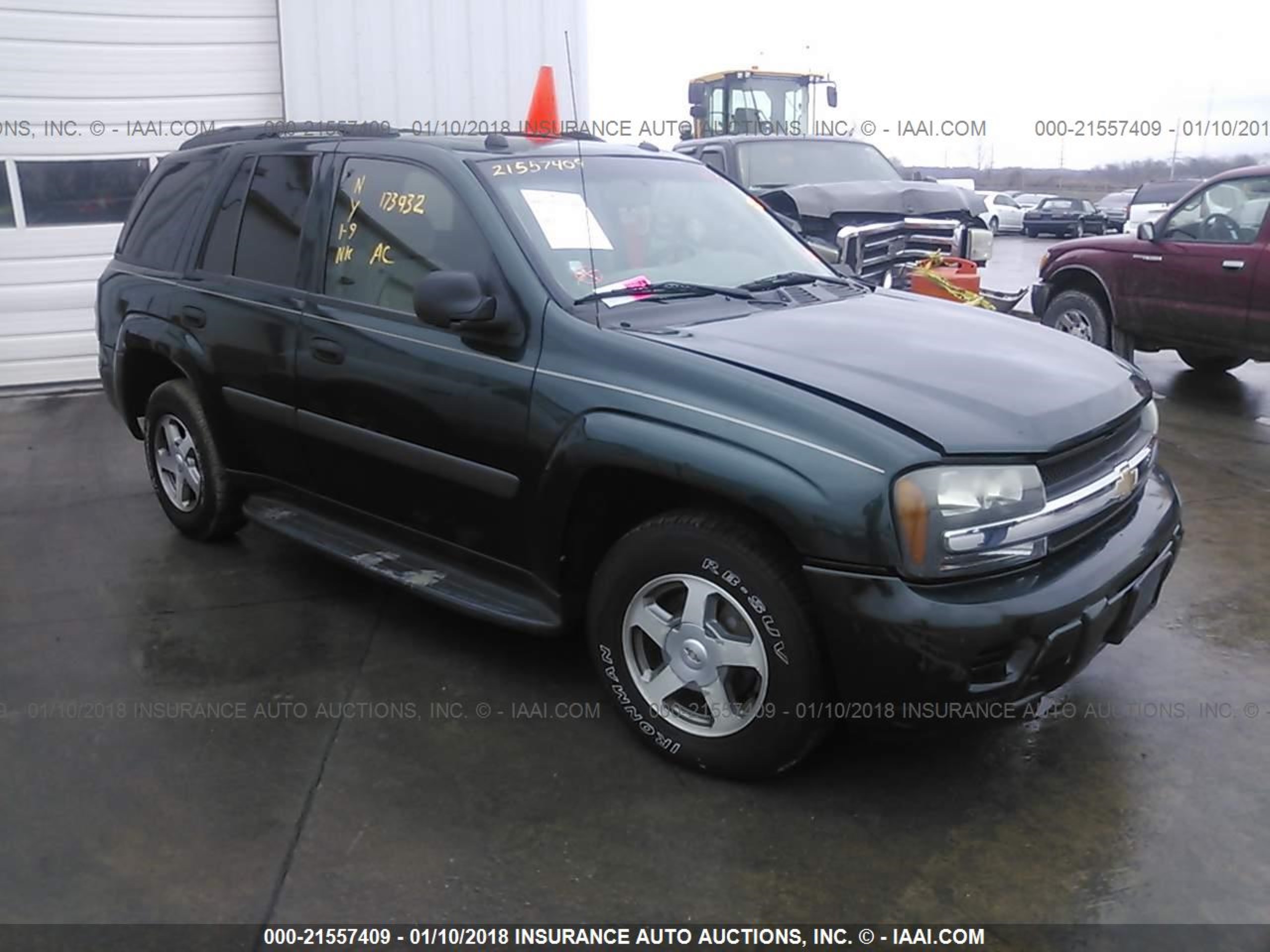 CHEVROLET TRAILBLAZER 2005 1gndt13s652357844