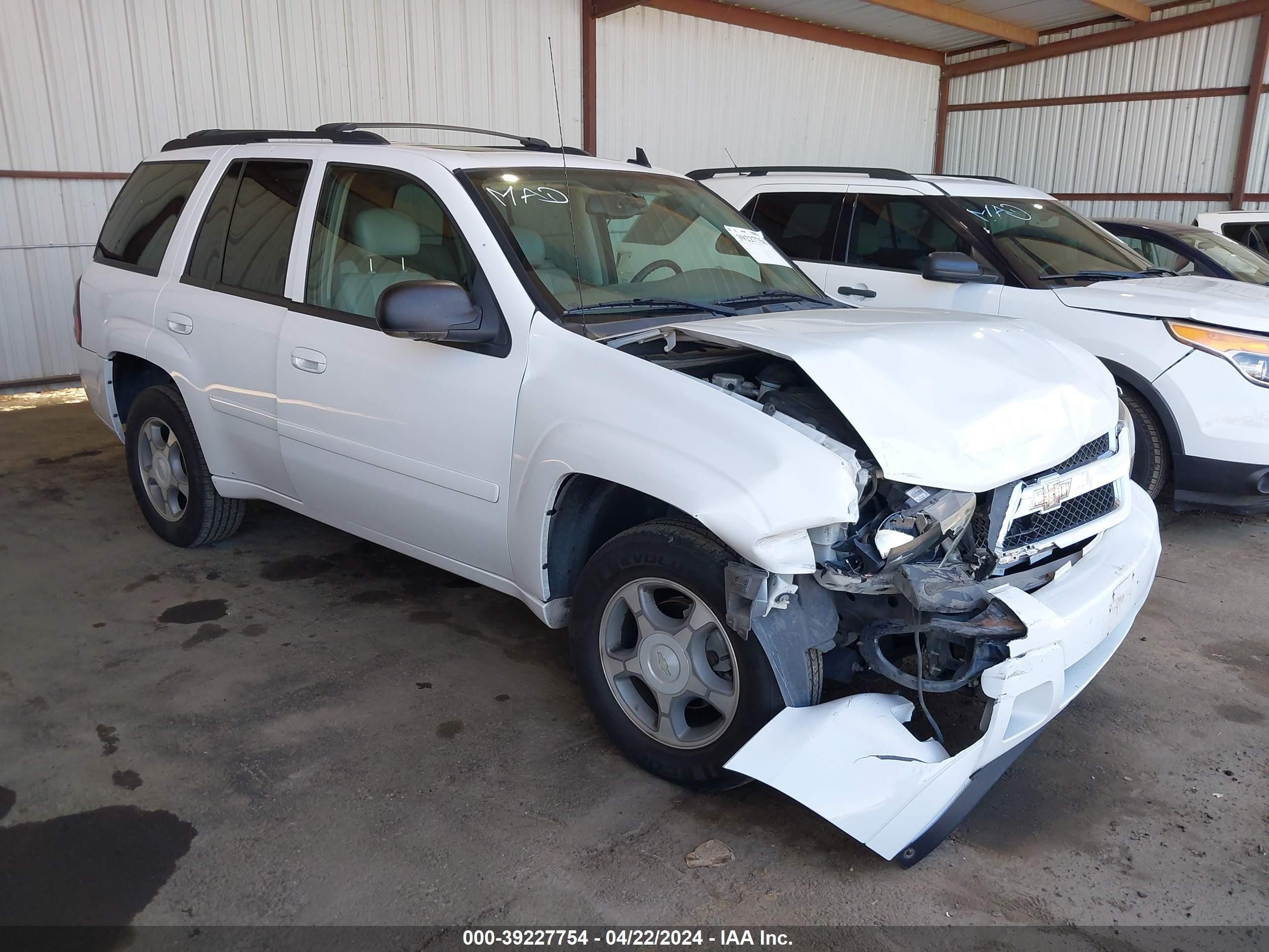 CHEVROLET TRAILBLAZER 2006 1gndt13s662221277