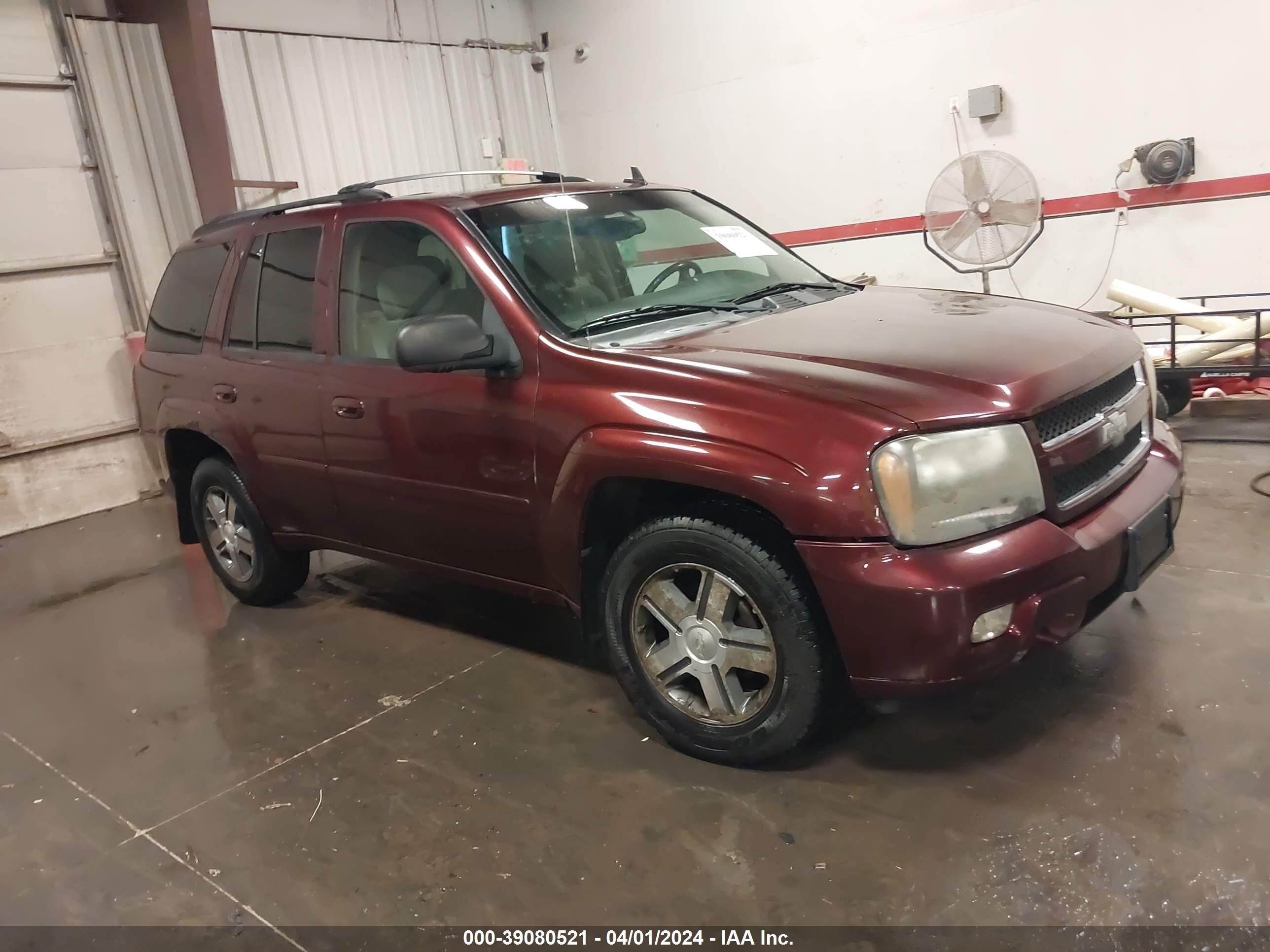 CHEVROLET TRAILBLAZER 2007 1gndt13s672121858