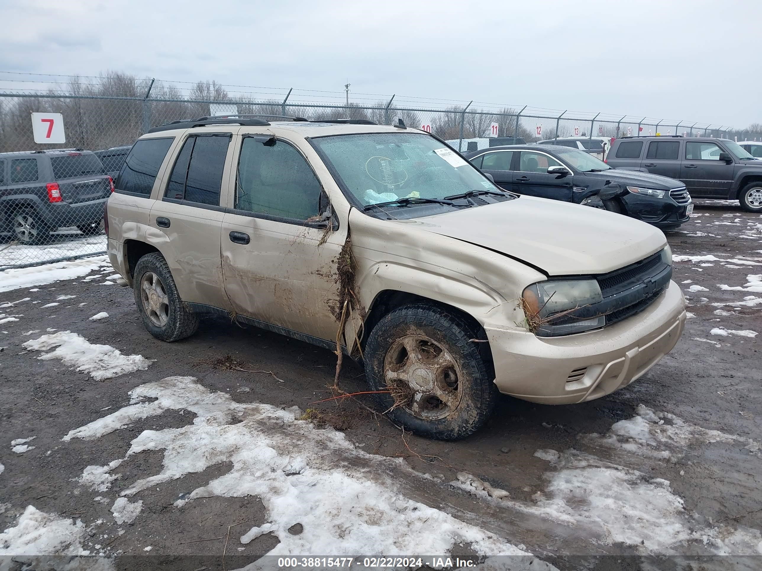 CHEVROLET TRAILBLAZER 2007 1gndt13s672280816