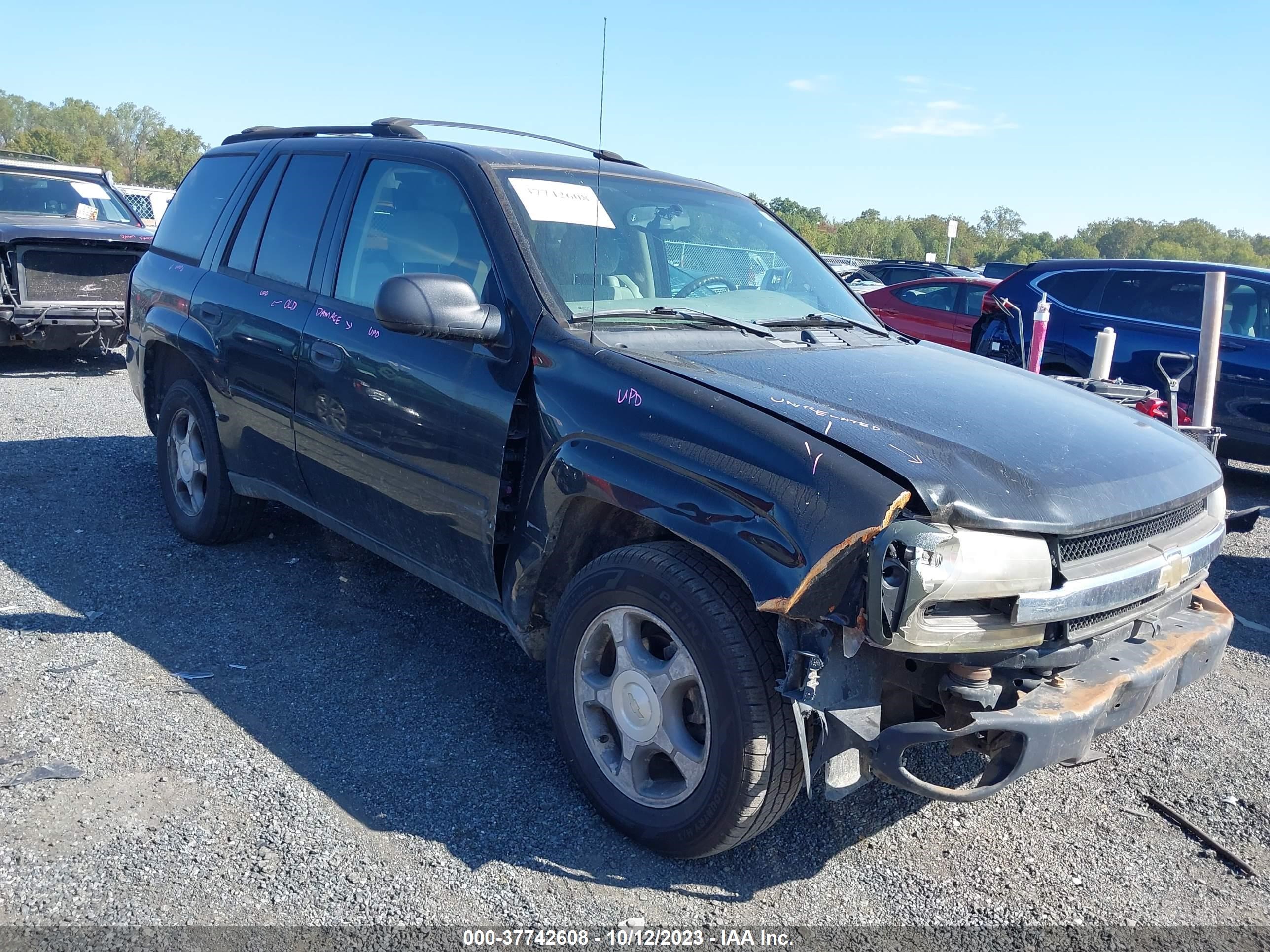 CHEVROLET TRAILBLAZER 2008 1gndt13s682107430