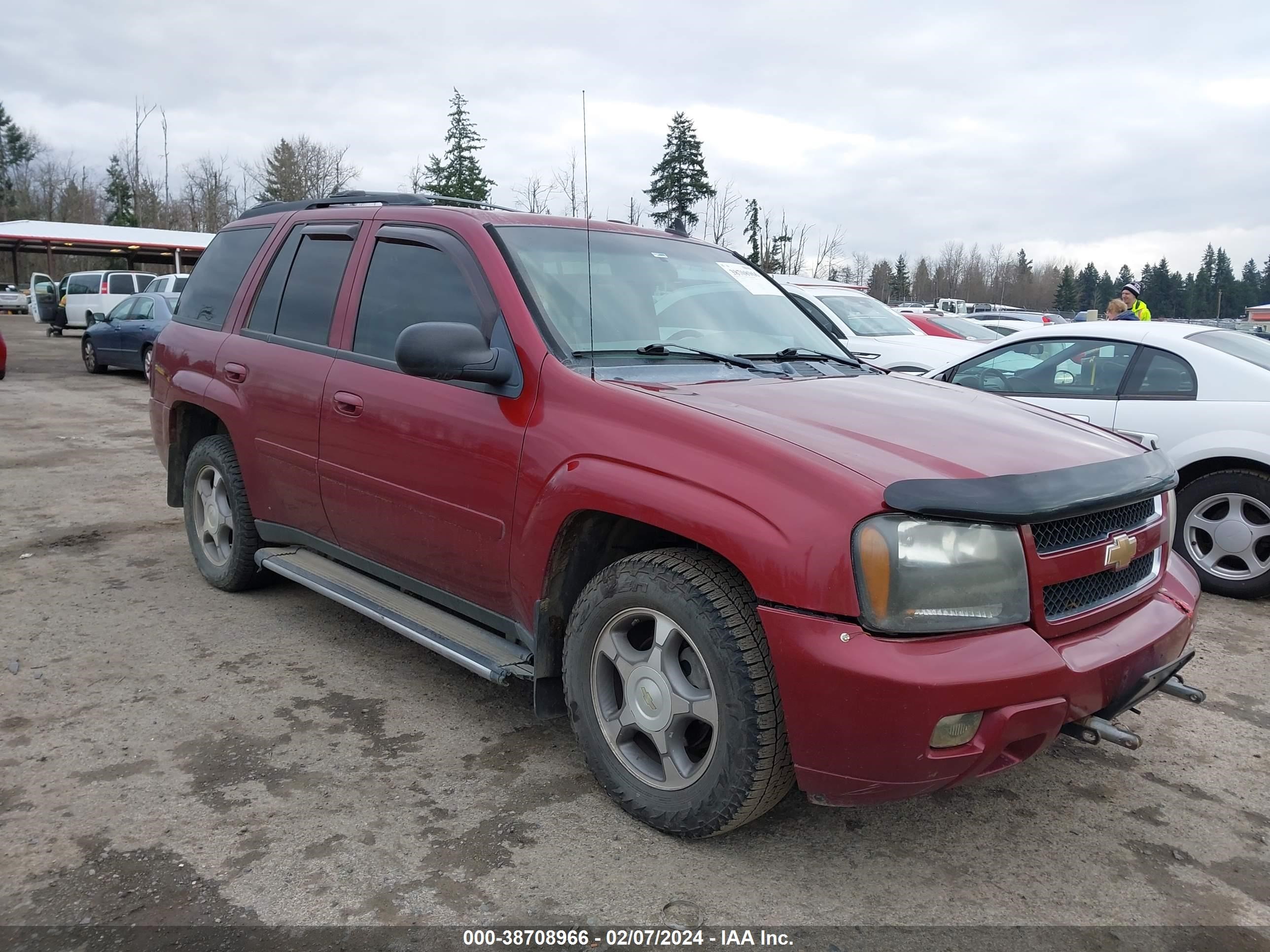 CHEVROLET TRAILBLAZER 2008 1gndt13s682116354