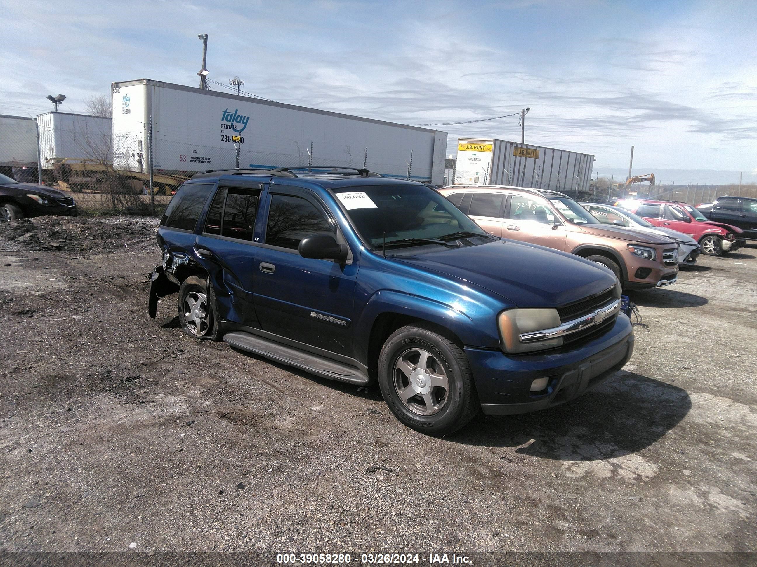 CHEVROLET TRAILBLAZER 2003 1gndt13s732197468