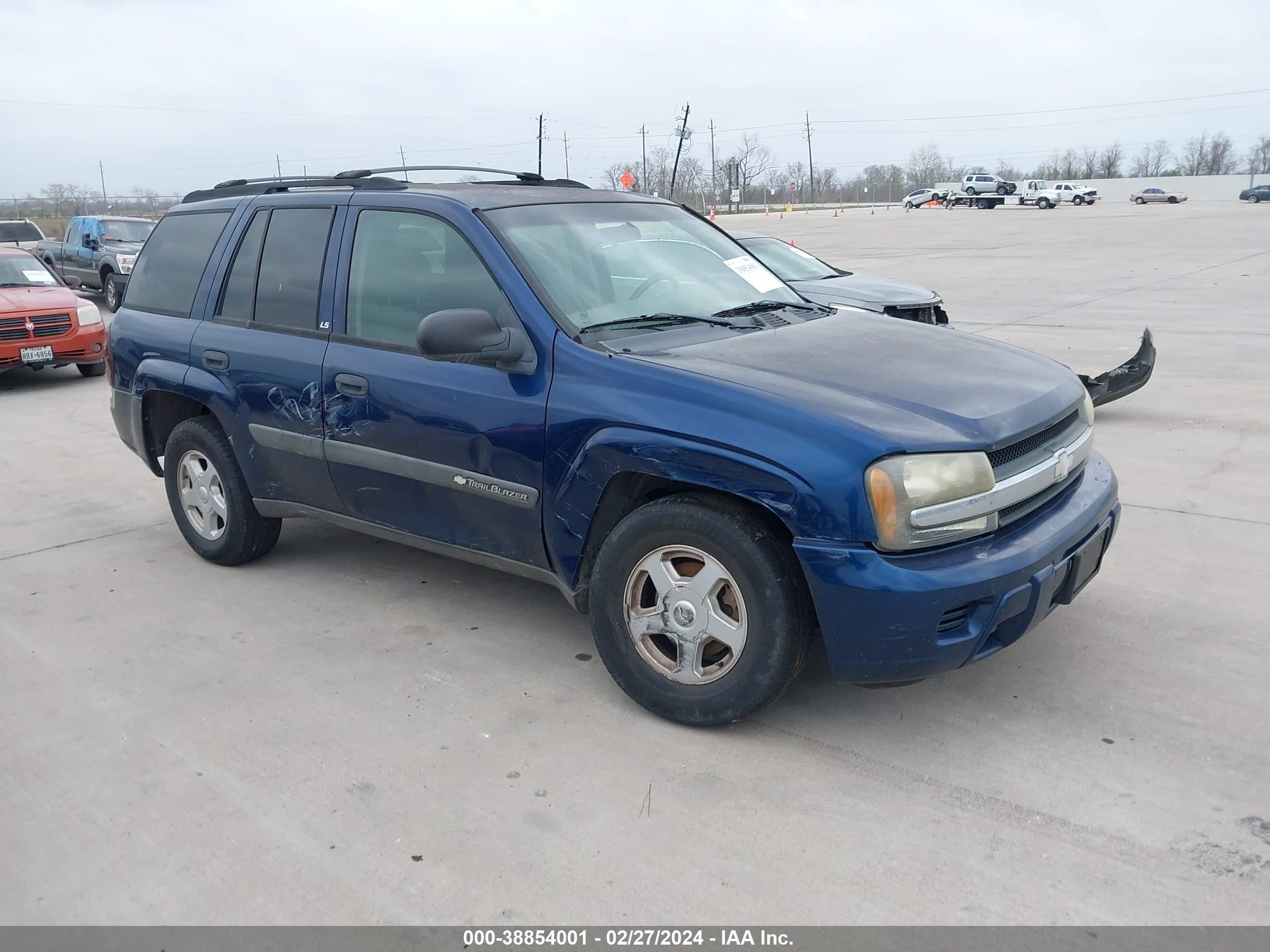 CHEVROLET TRAILBLAZER 2003 1gndt13s732246586