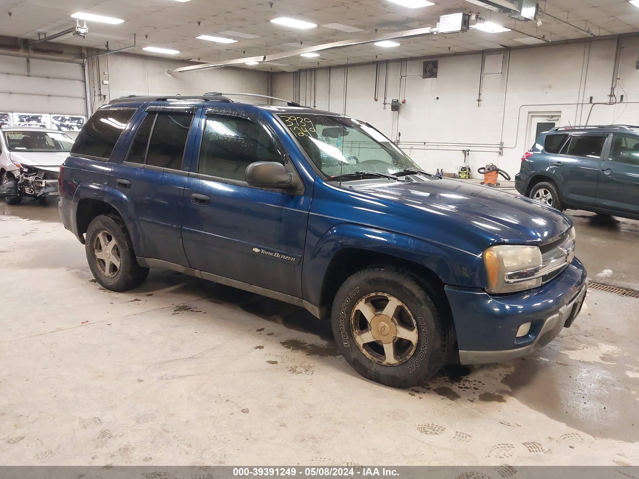 CHEVROLET TRAILBLAZER 2003 1gndt13s732287400