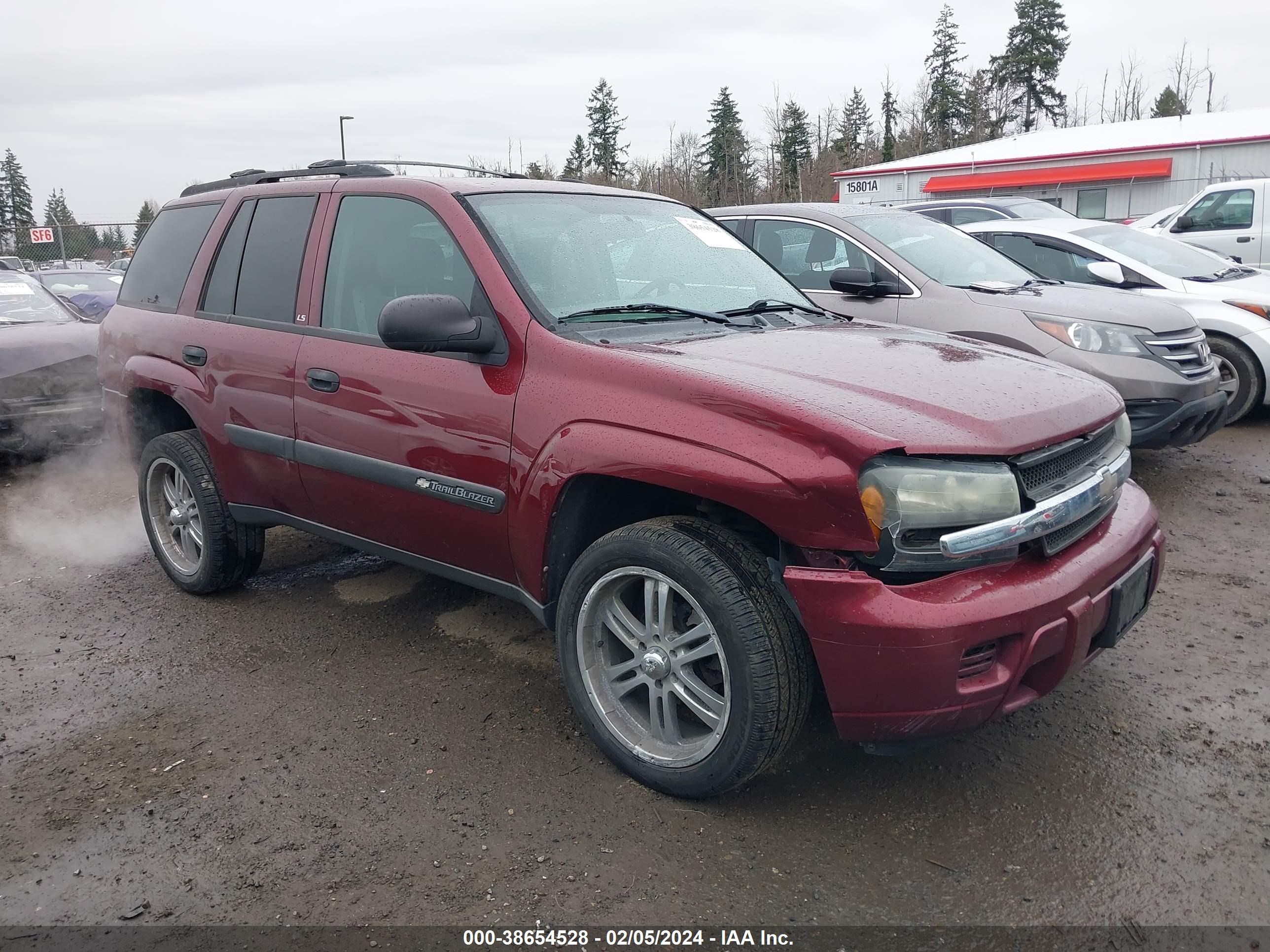 CHEVROLET TRAILBLAZER 2004 1gndt13s742442013