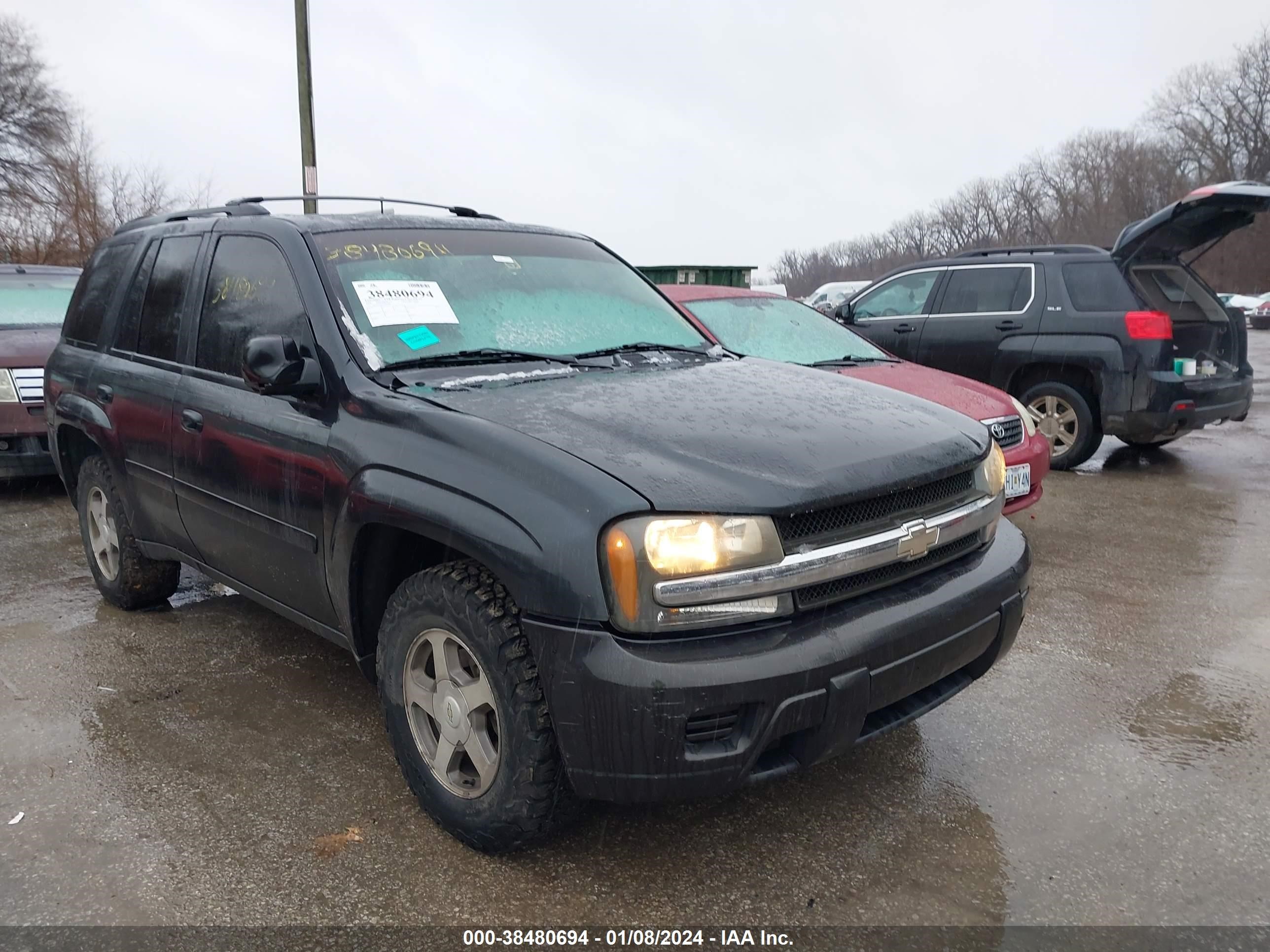 CHEVROLET TRAILBLAZER 2006 1gndt13s762221188