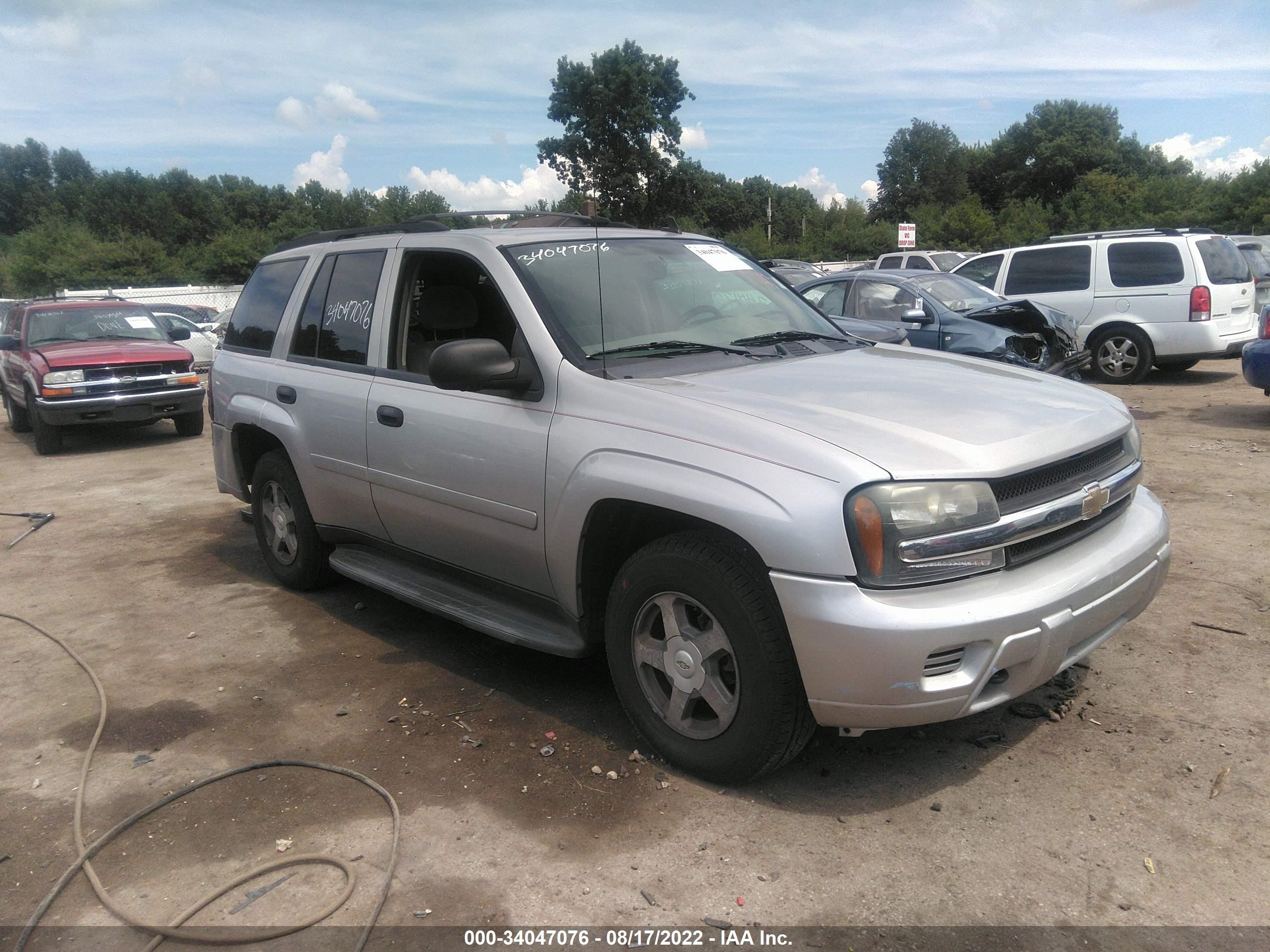 CHEVROLET TRAILBLAZER 2006 1gndt13s762224205