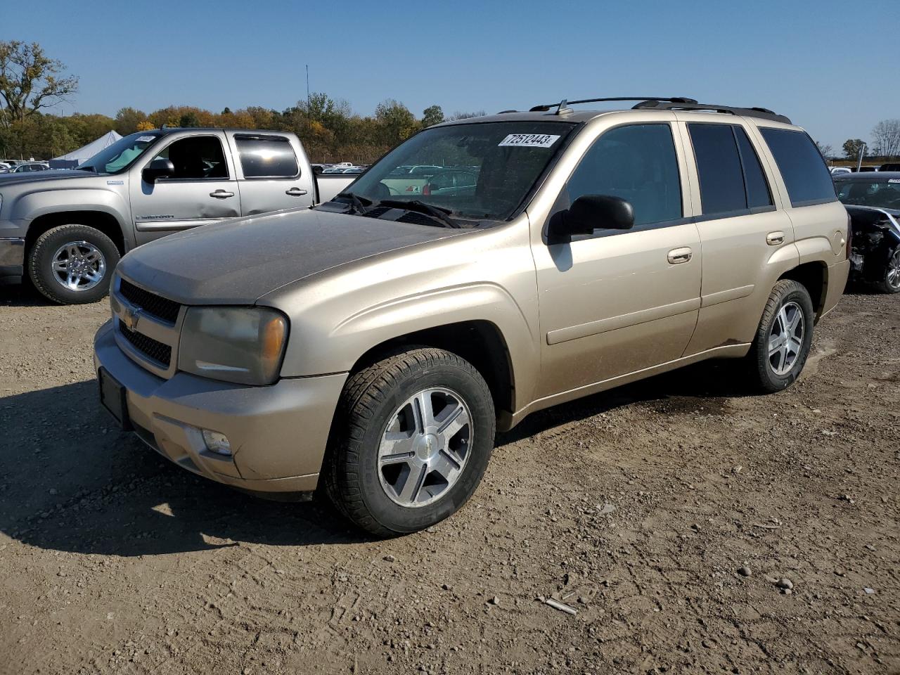 CHEVROLET TRAILBLAZER 2007 1gndt13s772197119