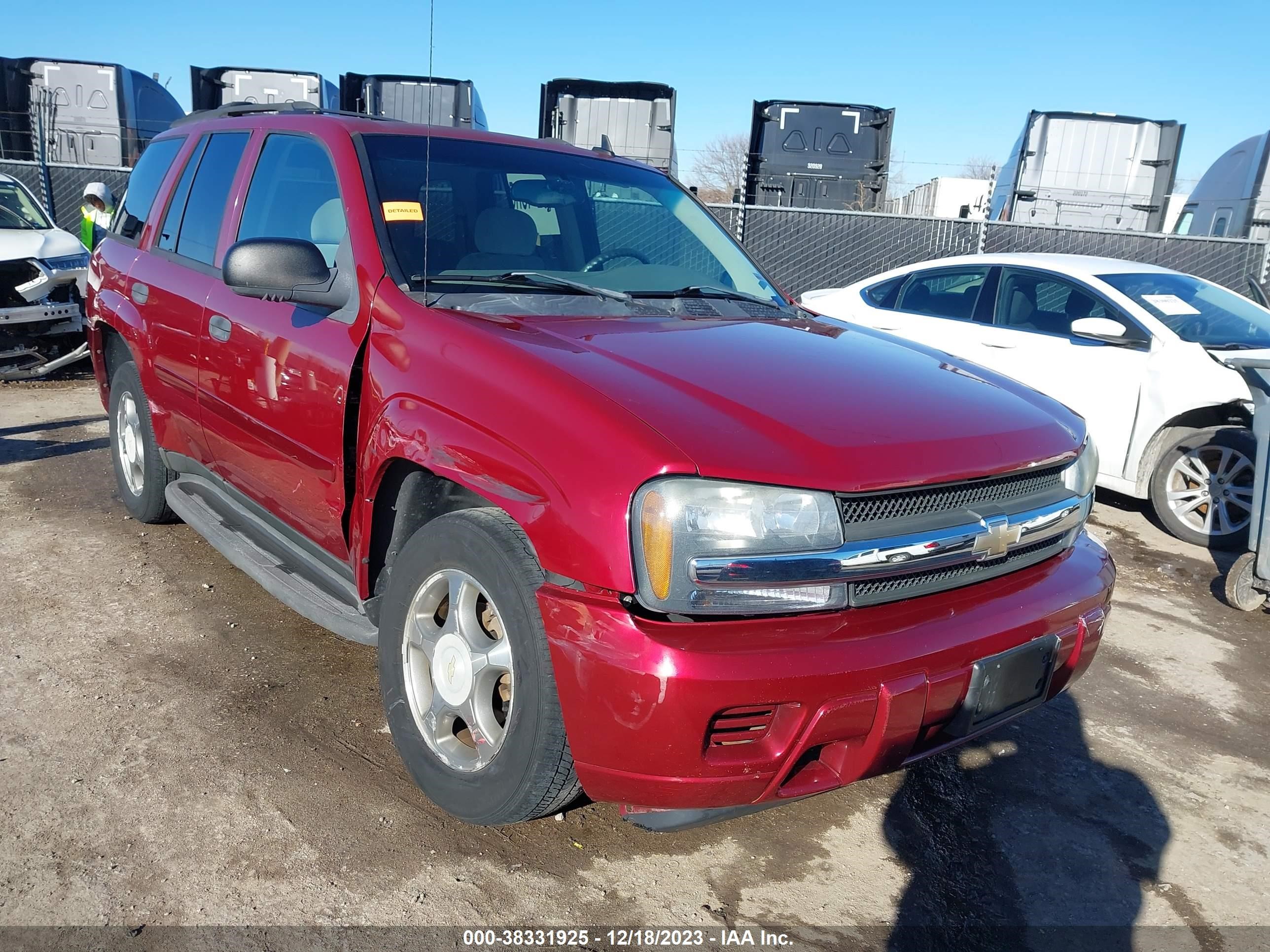 CHEVROLET TRAILBLAZER 2007 1gndt13s772266486