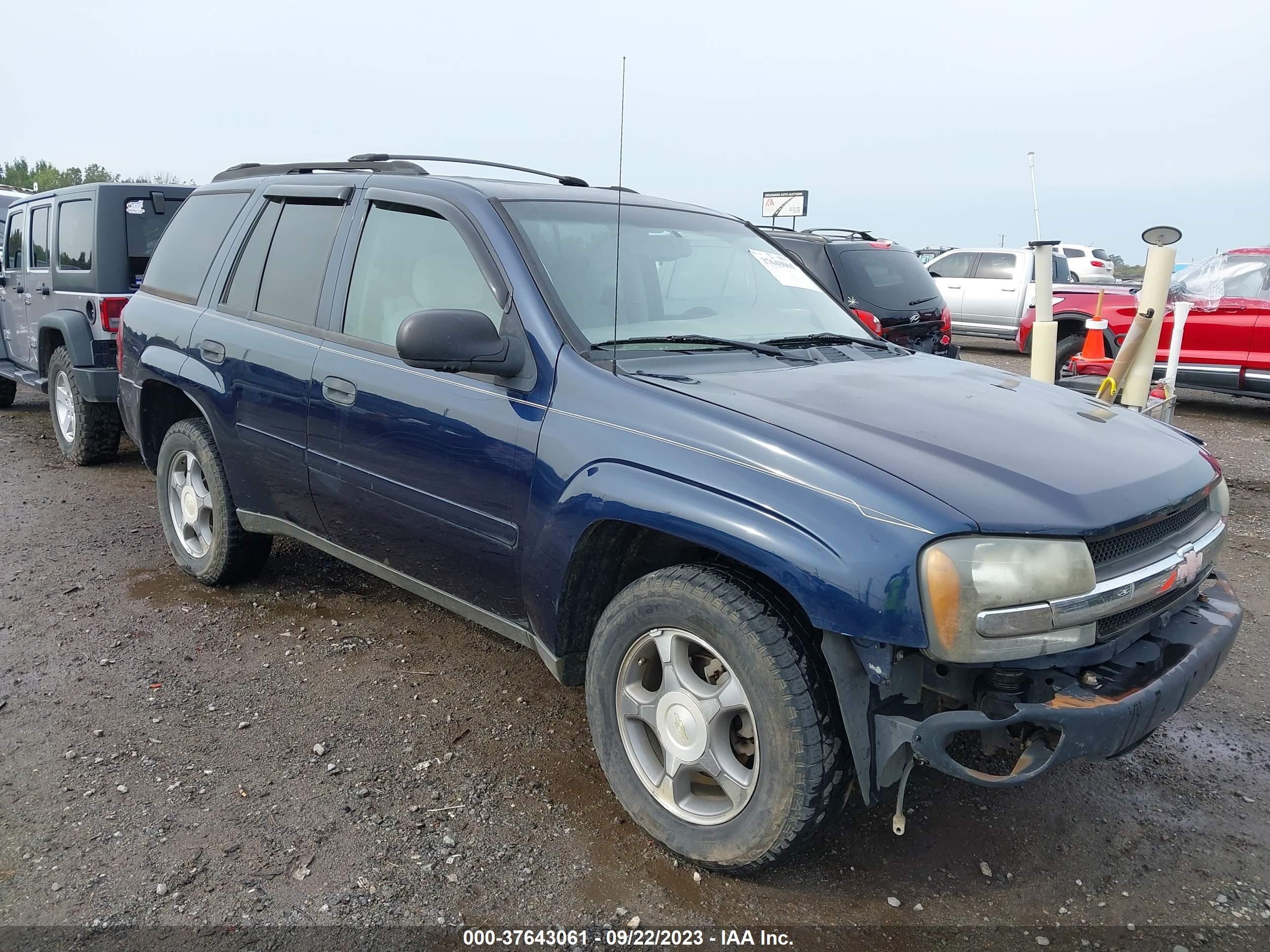 CHEVROLET TRAILBLAZER 2008 1gndt13s782154708