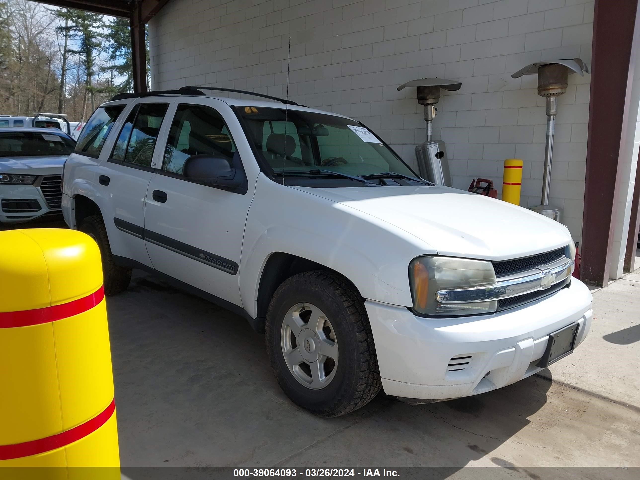 CHEVROLET TRAILBLAZER 2002 1gndt13s822225132