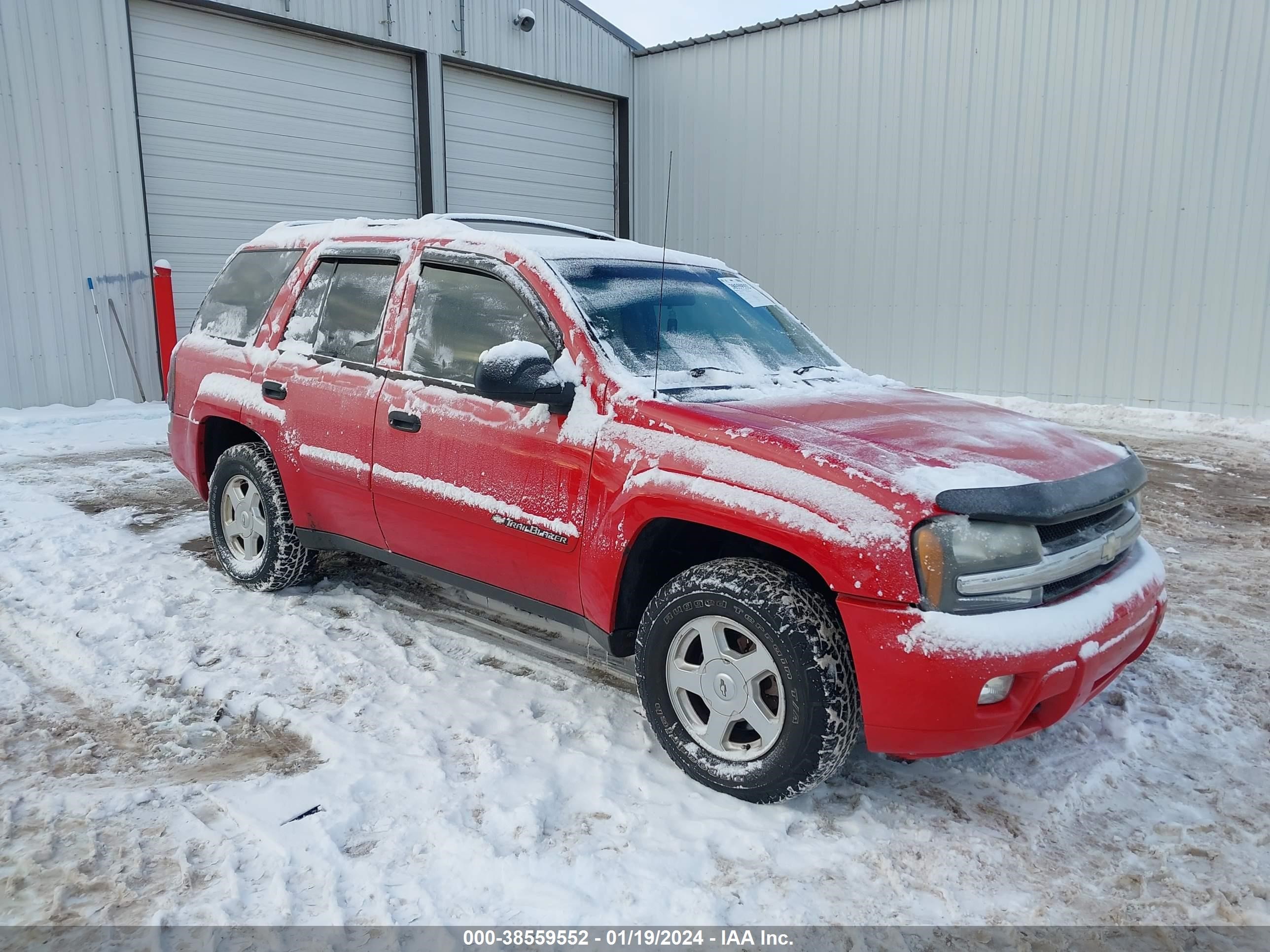 CHEVROLET TRAILBLAZER 2002 1gndt13s822232811