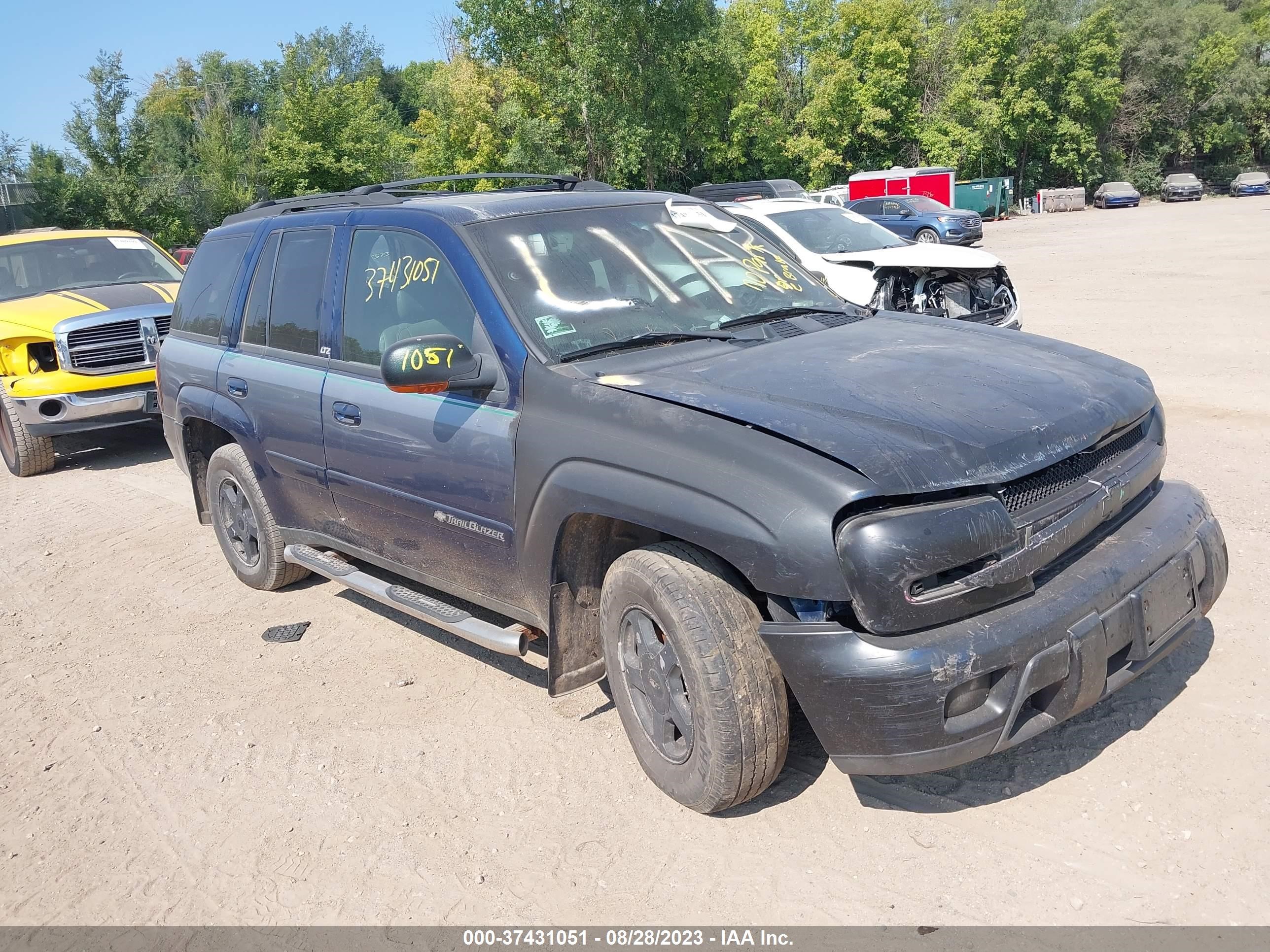 CHEVROLET TRAILBLAZER 2002 1gndt13s822262715