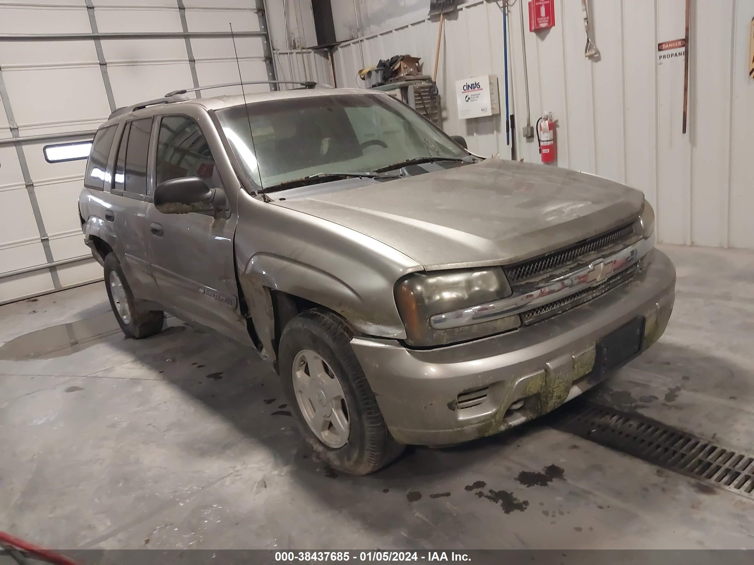 CHEVROLET TRAILBLAZER 2002 1gndt13s822293530