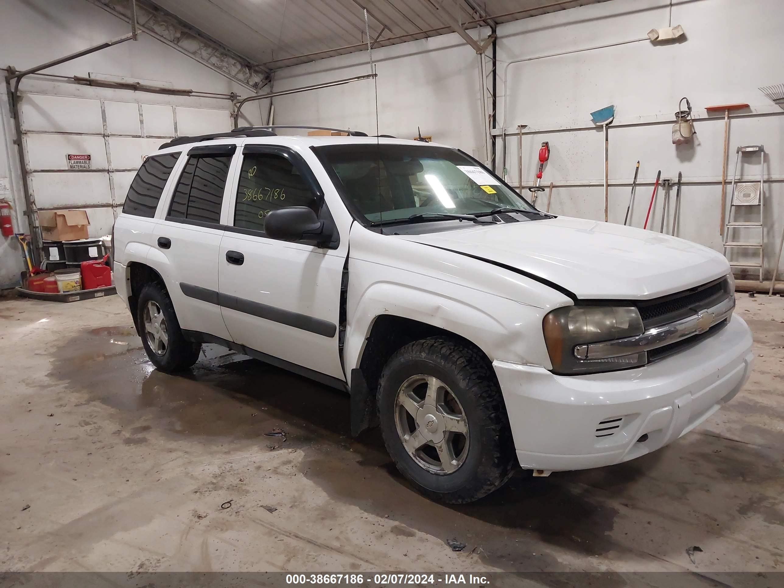 CHEVROLET TRAILBLAZER 2005 1gndt13s852330189