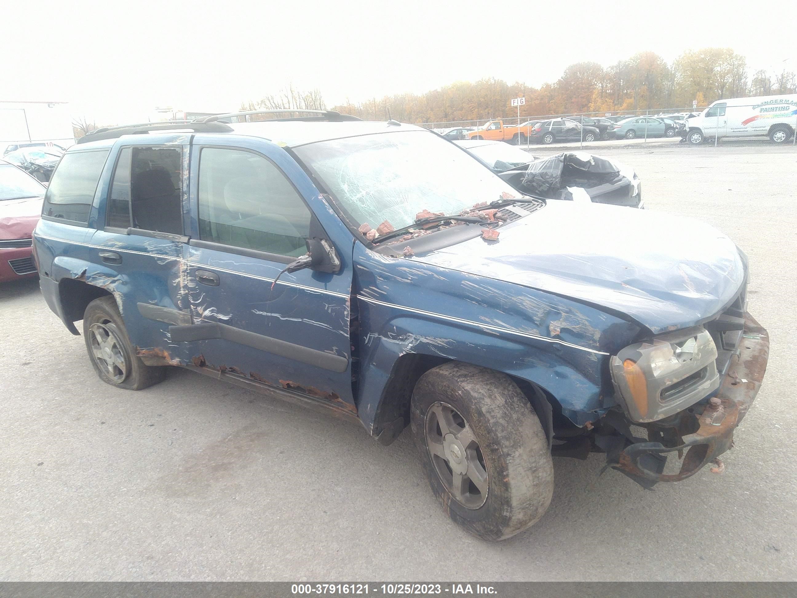 CHEVROLET TRAILBLAZER 2005 1gndt13s852389341