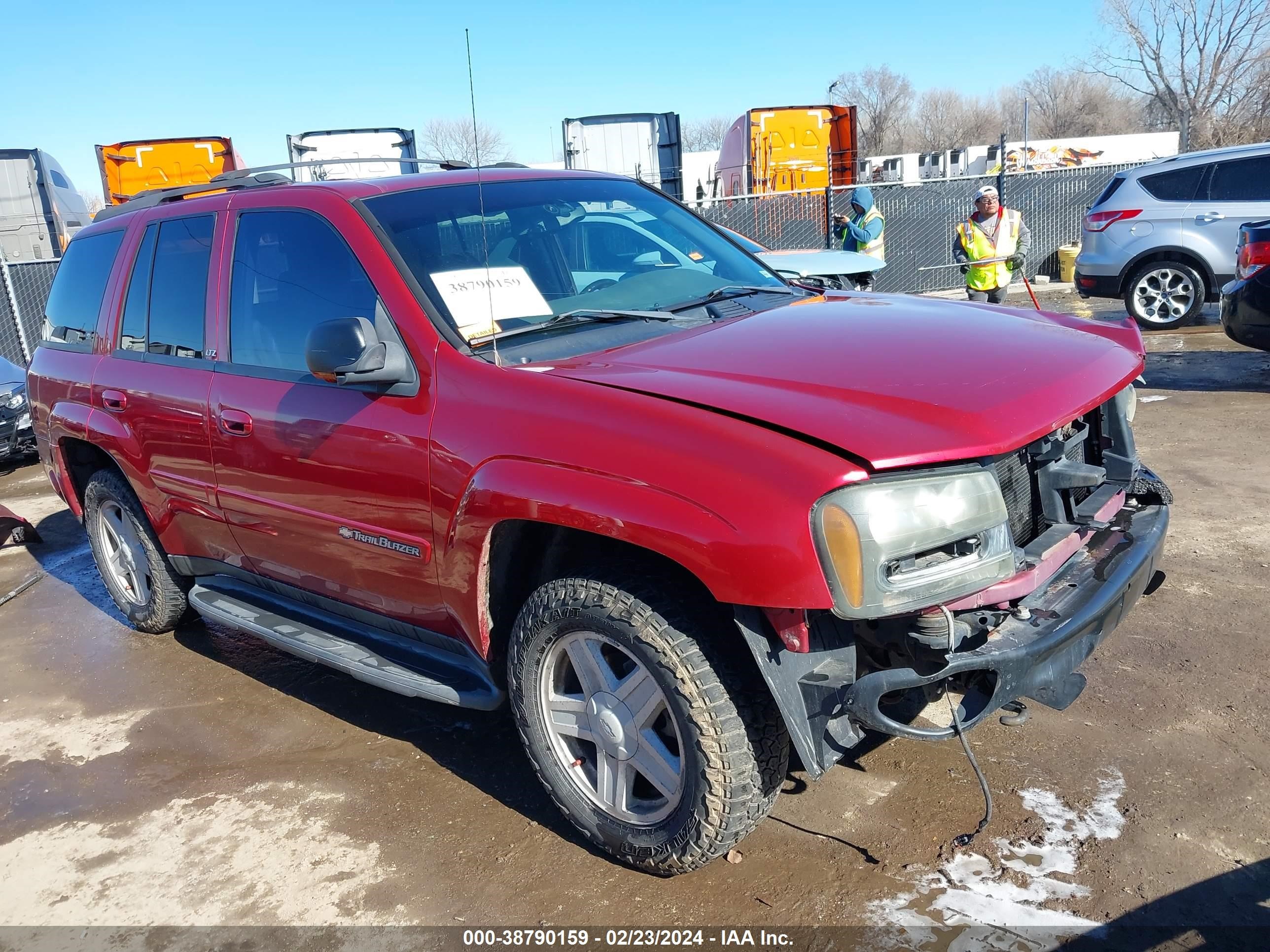 CHEVROLET TRAILBLAZER 2002 1gndt13s922191332