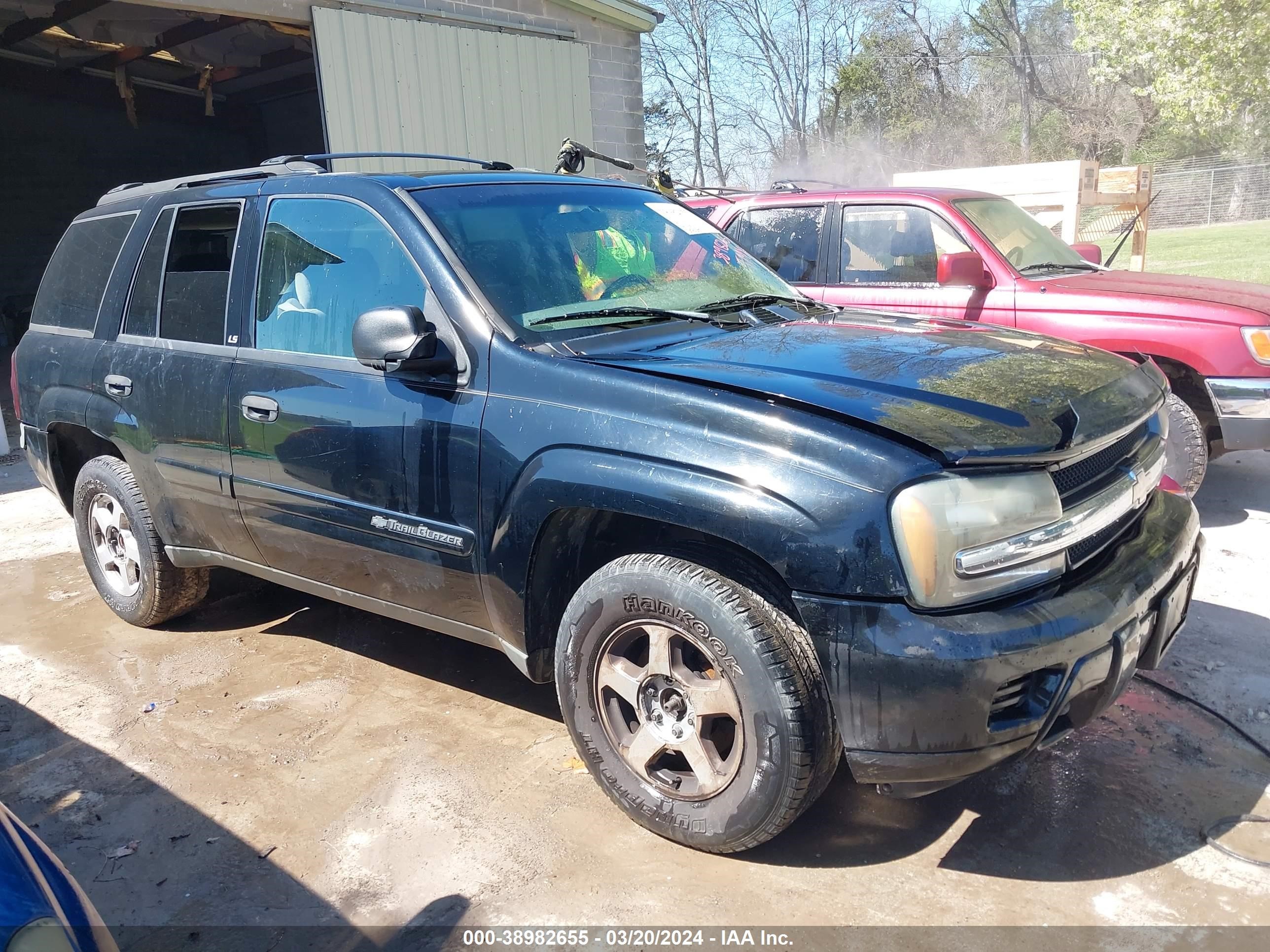 CHEVROLET TRAILBLAZER 2002 1gndt13s922348793