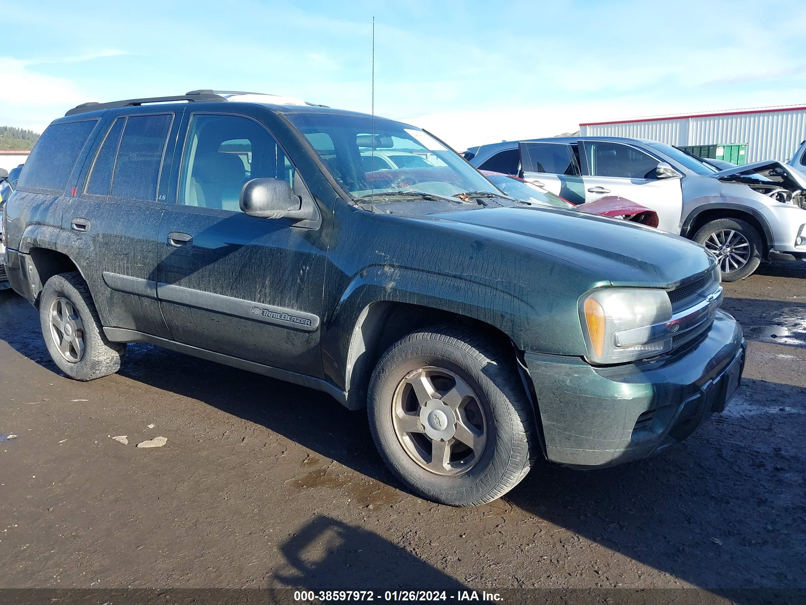 CHEVROLET TRAILBLAZER 2004 1gndt13s942318373