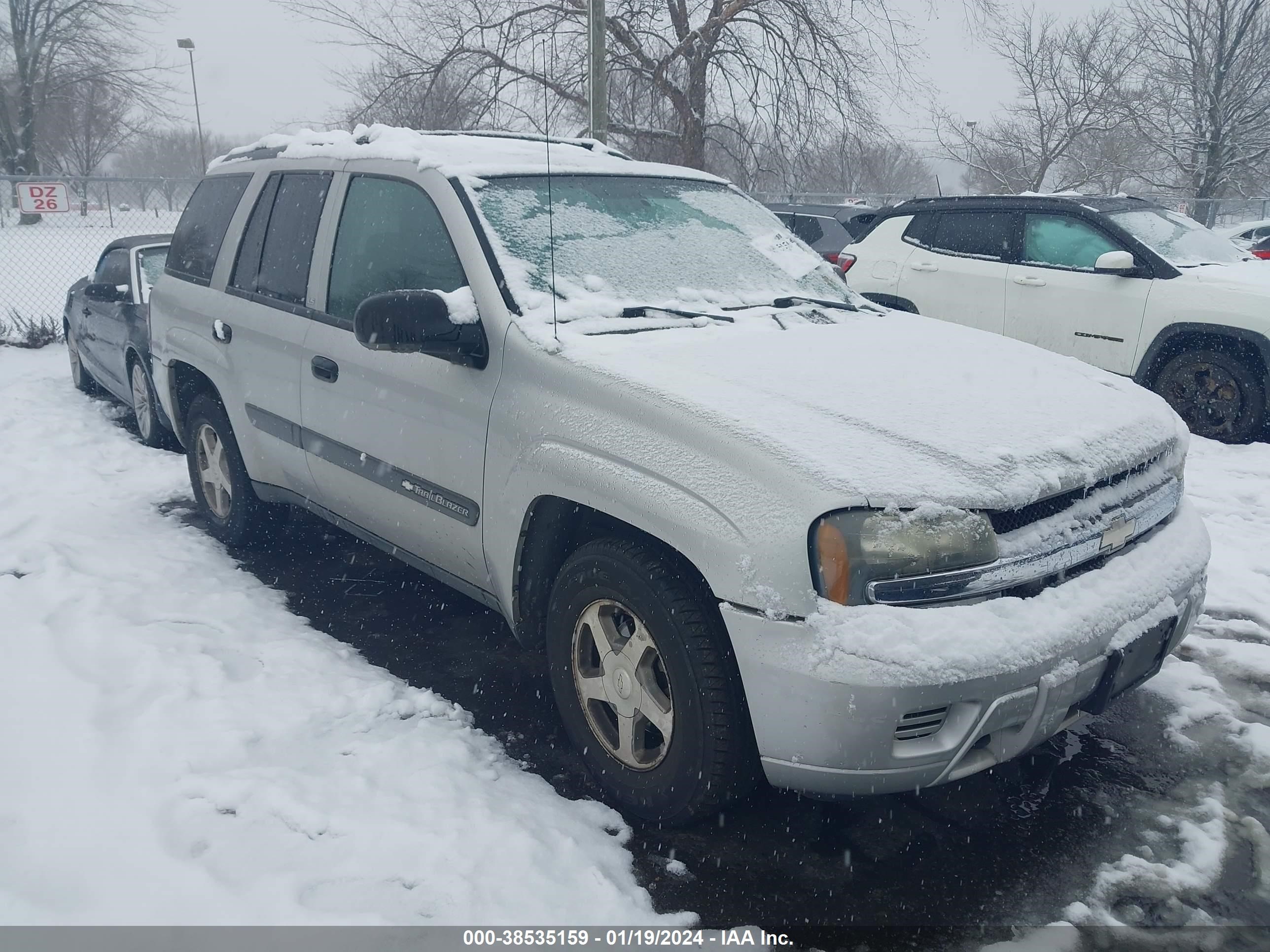 CHEVROLET TRAILBLAZER 2004 1gndt13s942359439