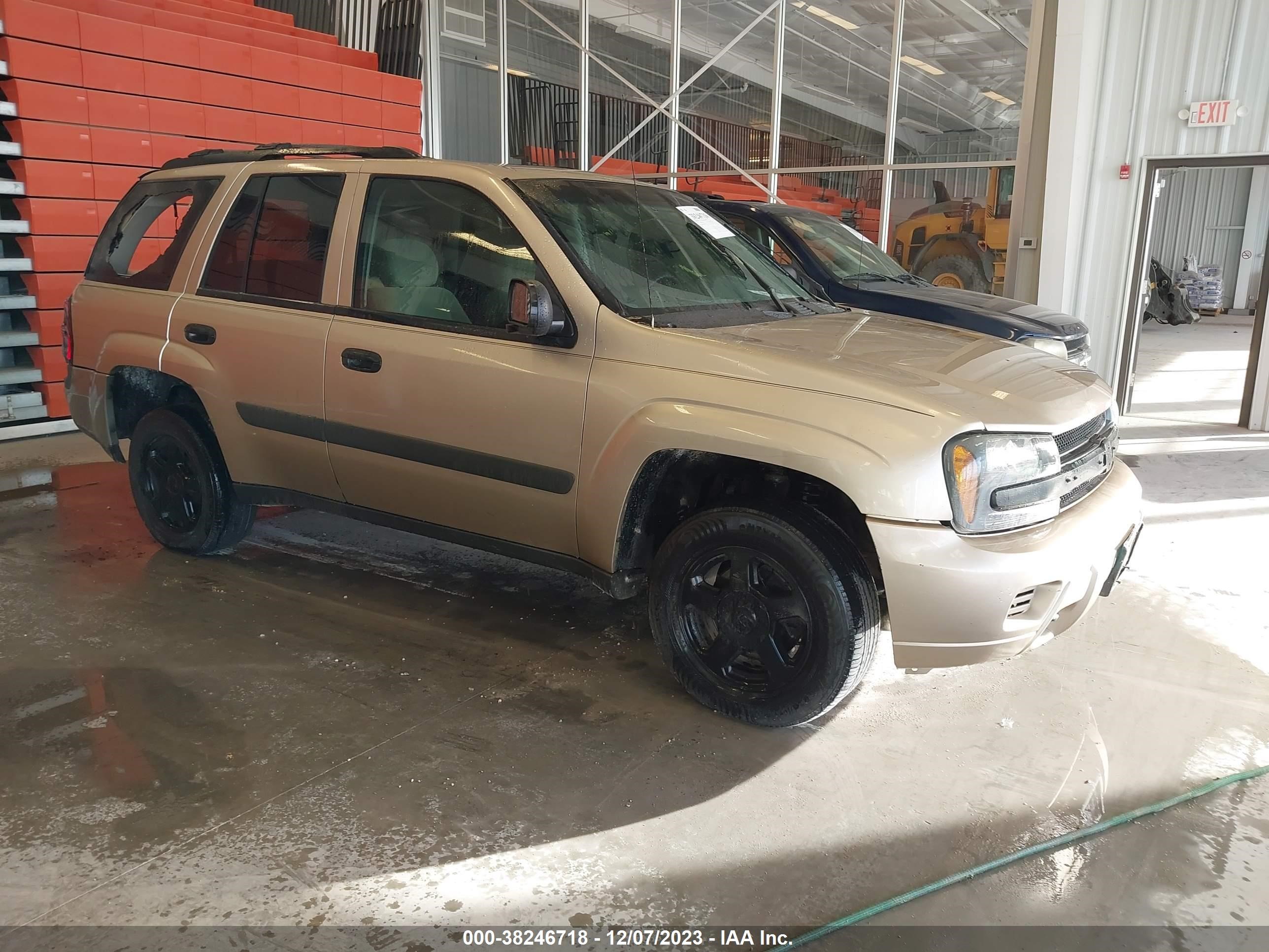 CHEVROLET TRAILBLAZER 2005 1gndt13s952180836