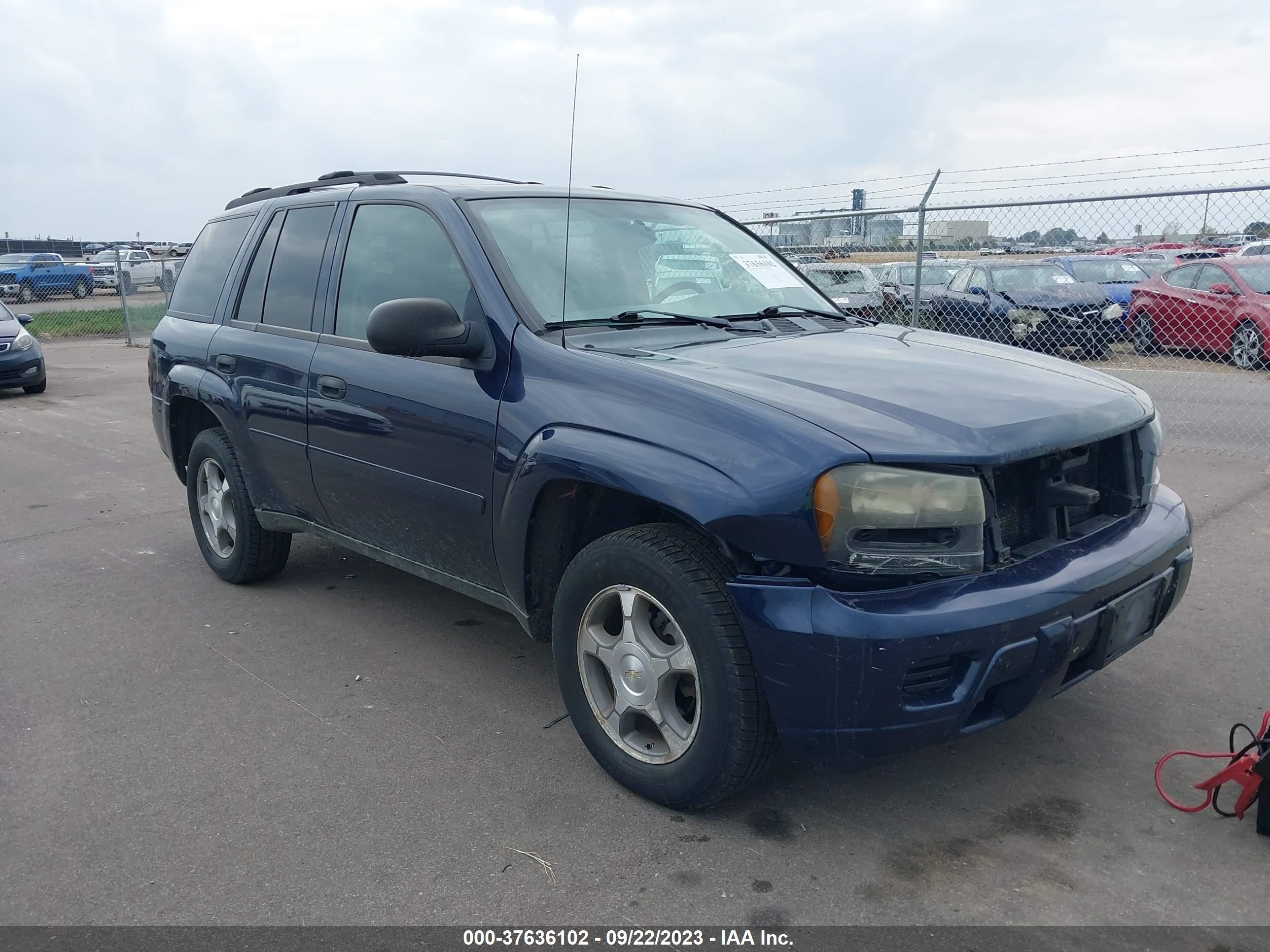 CHEVROLET TRAILBLAZER 2007 1gndt13s972241671