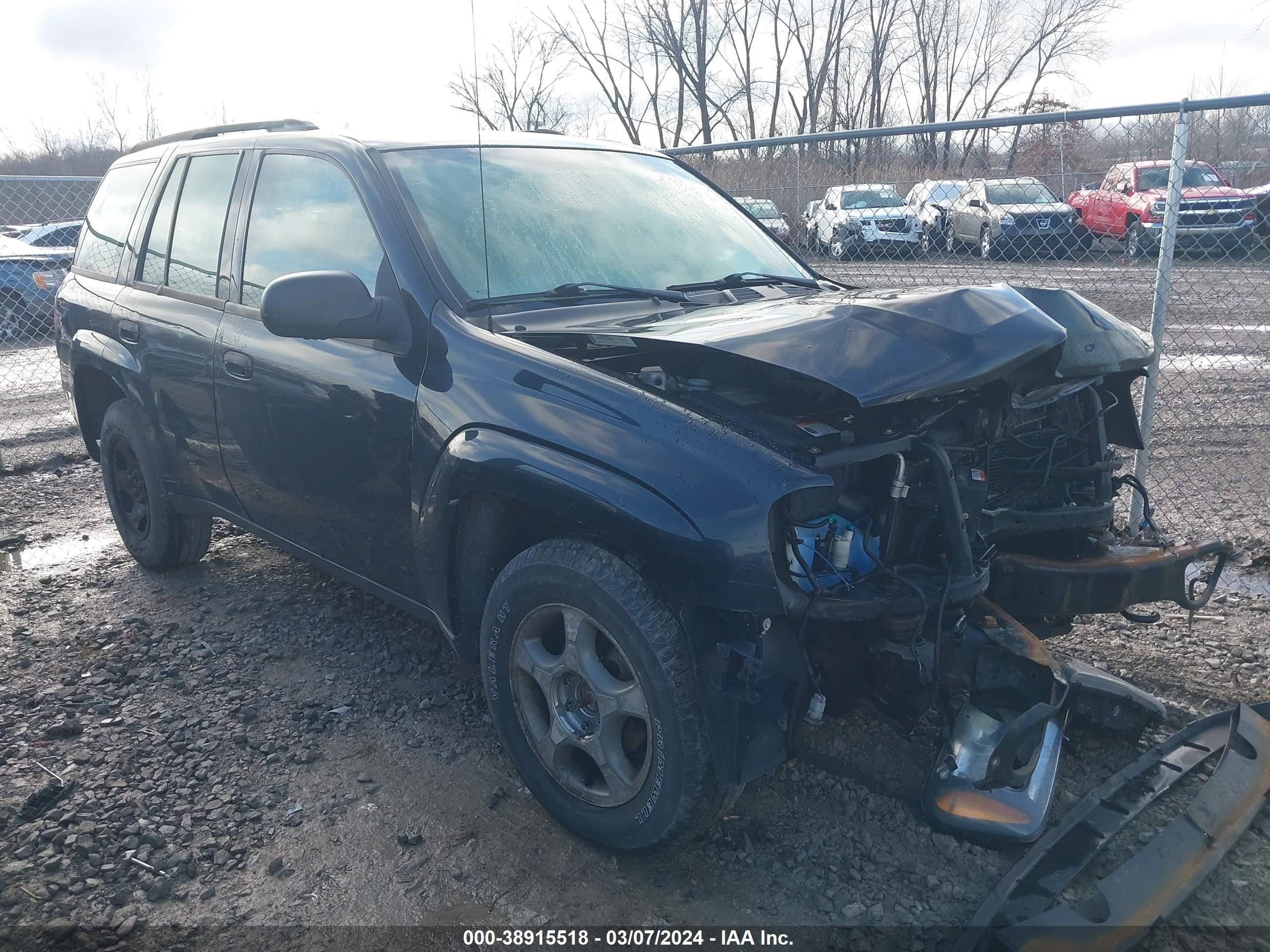 CHEVROLET TRAILBLAZER 2008 1gndt13s982256589