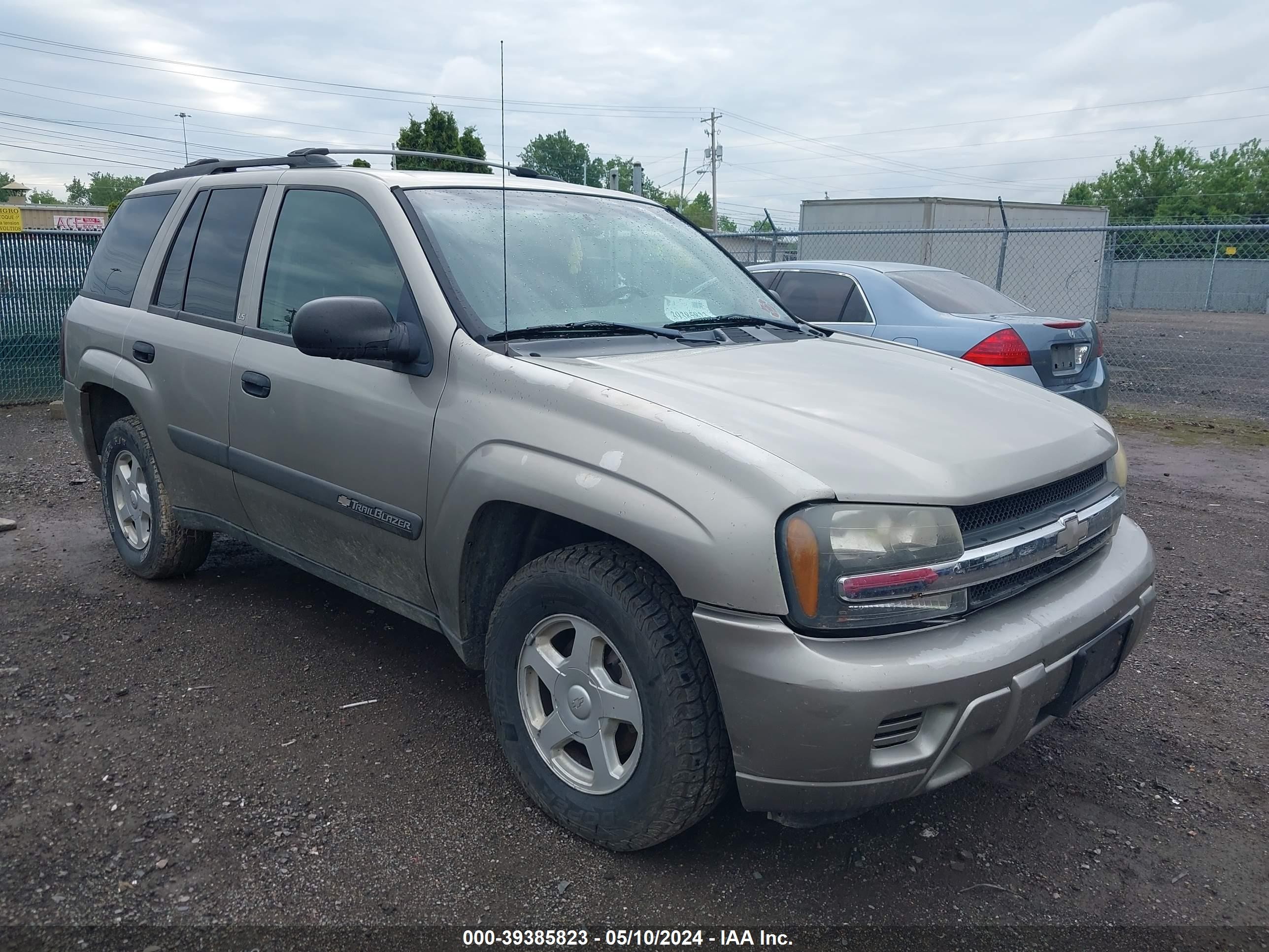 CHEVROLET TRAILBLAZER 2003 1gndt13sx32278772