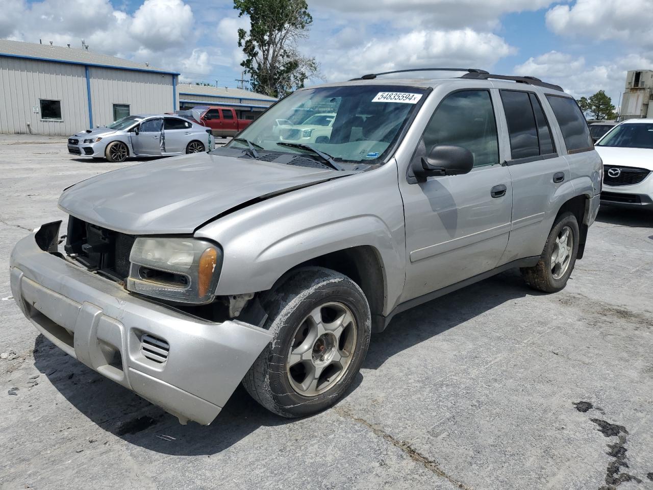 CHEVROLET TRAILBLAZER 2007 1gndt13sx72115612